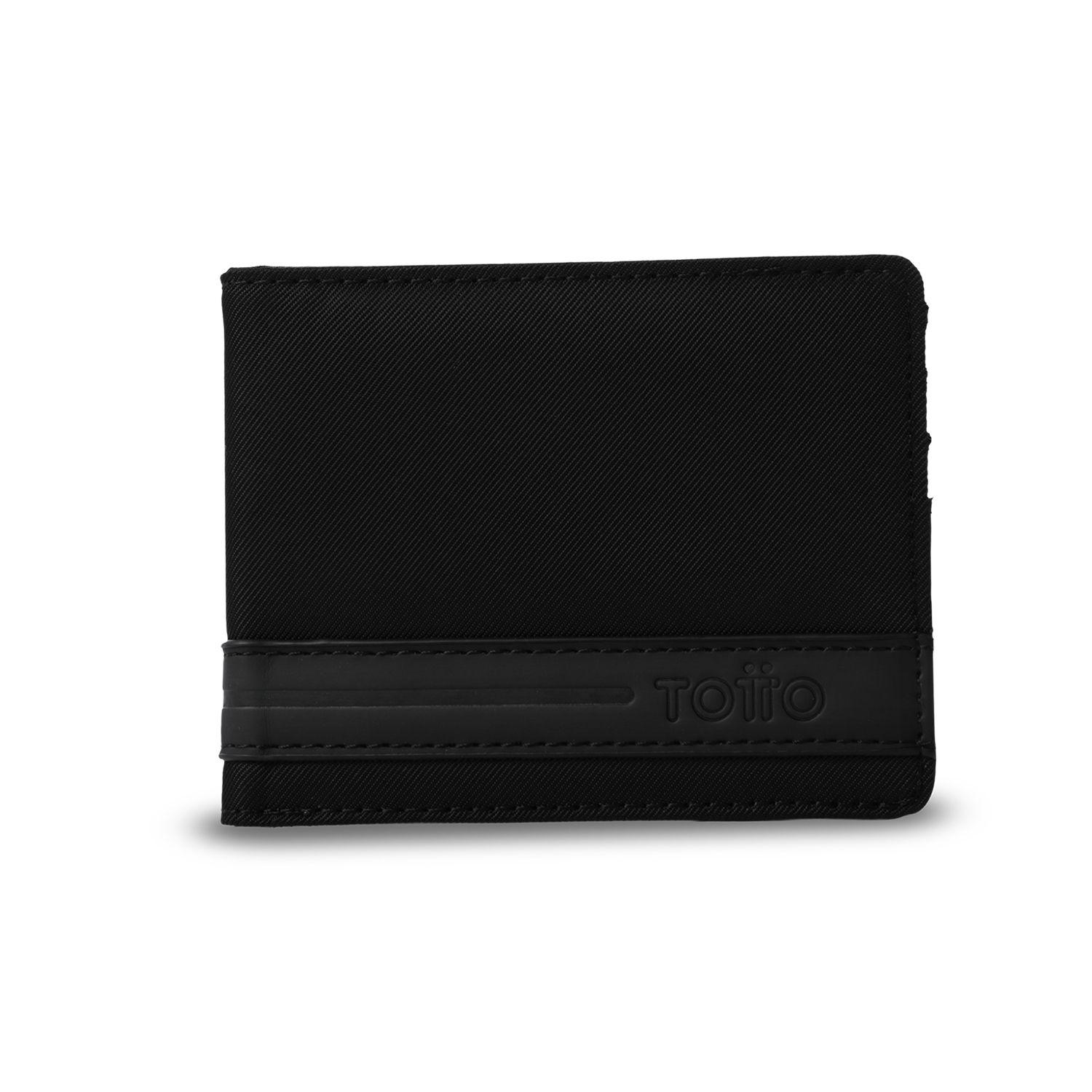 Billetera Hombre Nexus Pequeña con RFID Blocker Negra -0