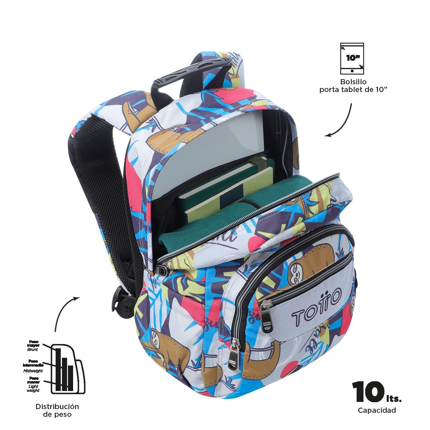 Mochila Escolar Tempera Lazel-4