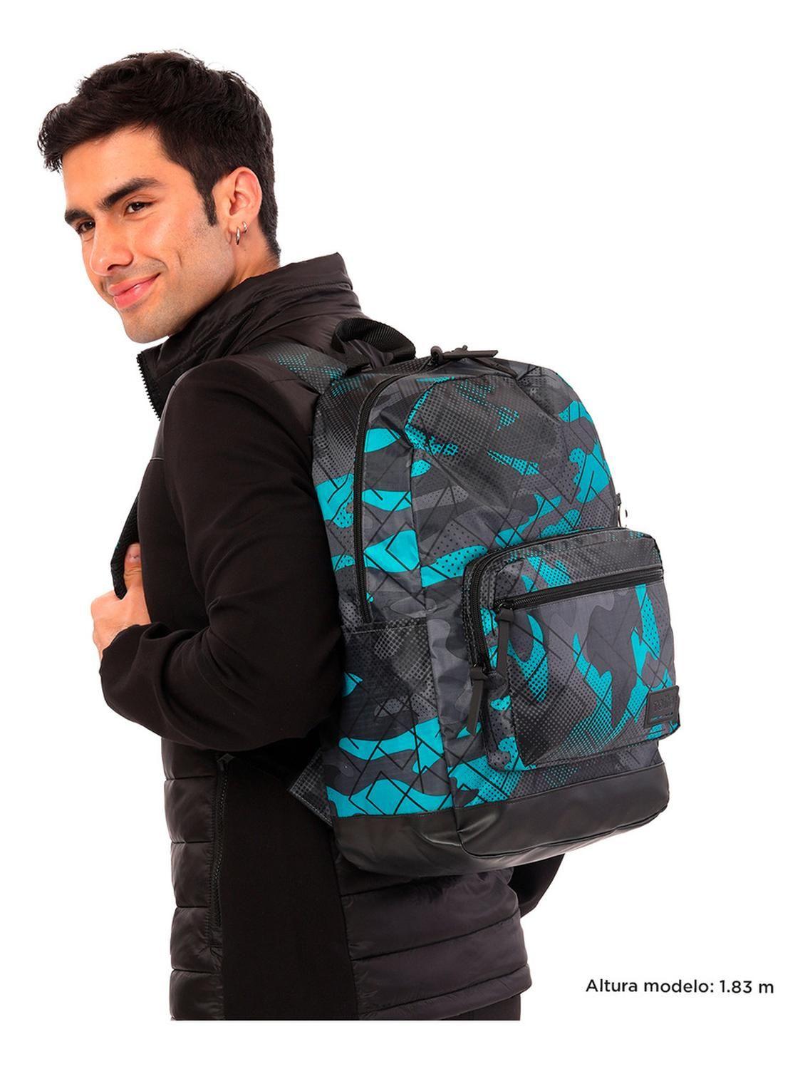 Mochila Hombre Totto Tocax Gris Fenri Gray-1