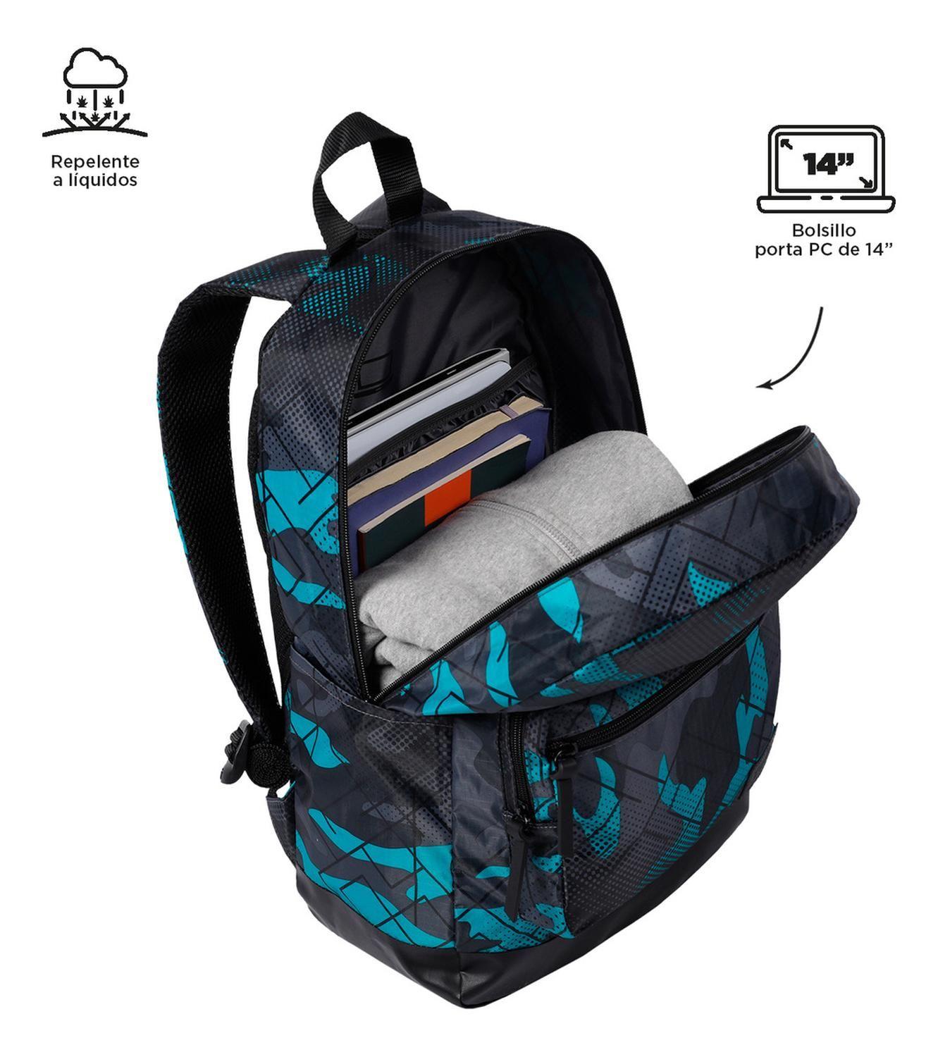 Mochila Hombre Totto Tocax Gris Fenri Gray-4