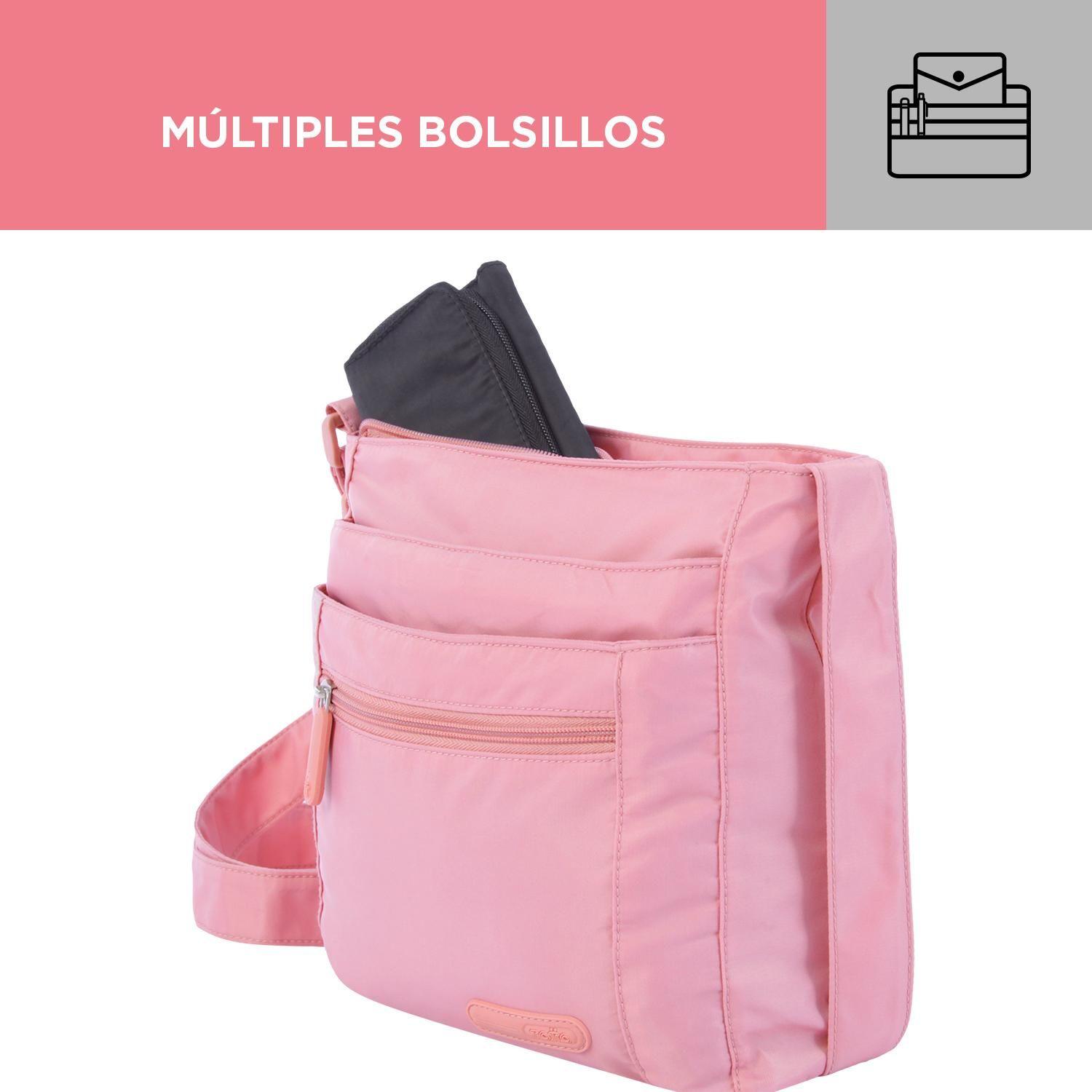 Bolso Totto Supiori Rosado-0