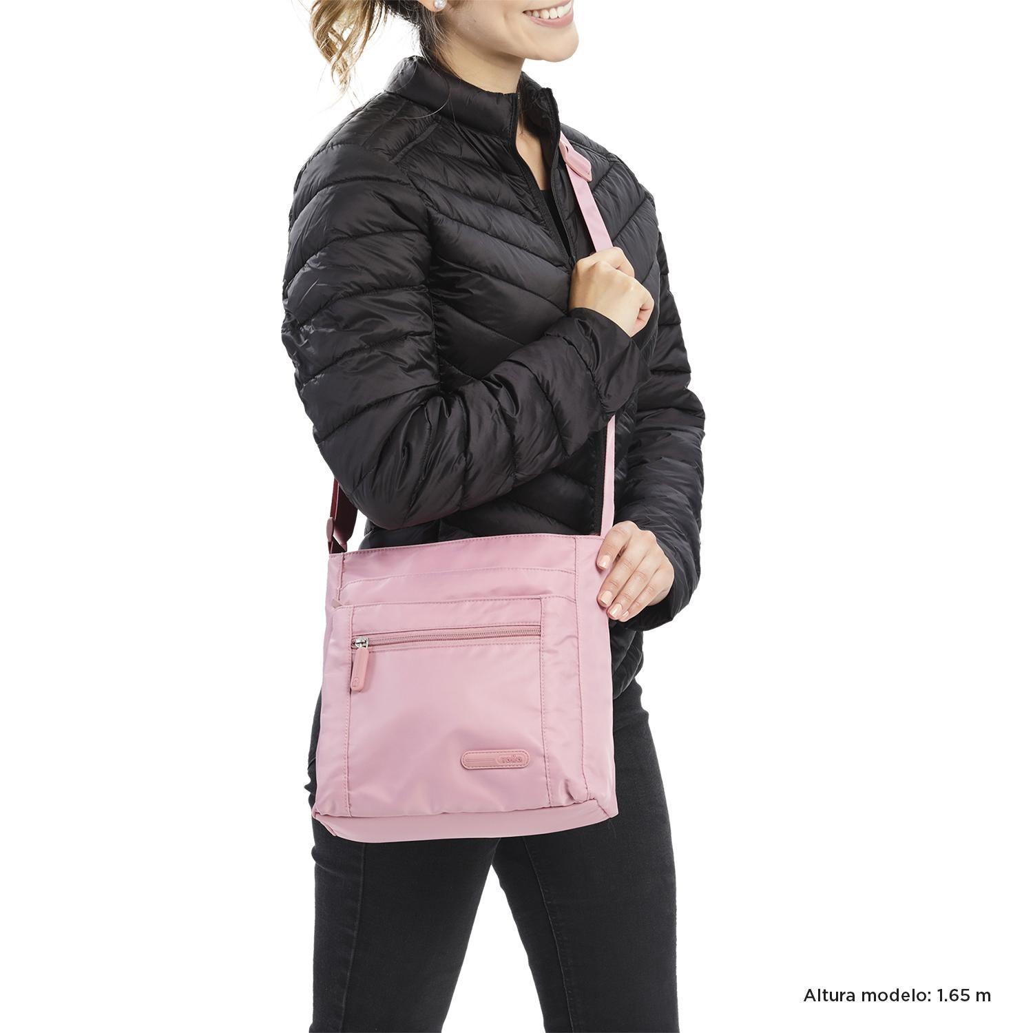 Bolso Totto Supiori Rosado-1