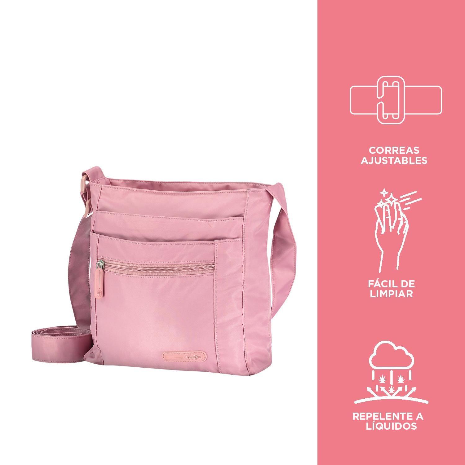 Bolso Totto Supiori Rosado-2