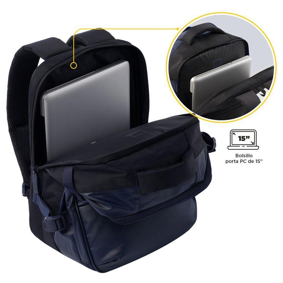 Morral Totto City Trip mediano 16 L, acorde con el tamaño permitido como equipaje de mano-5