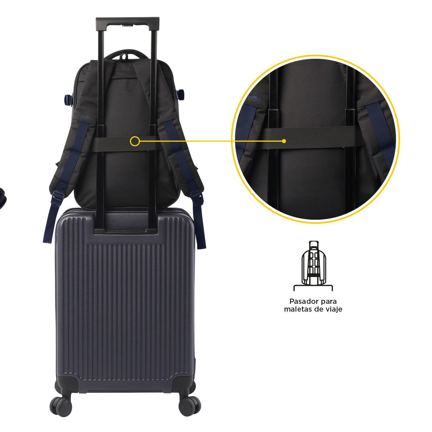 Morral Totto City Trip mediano 16 L, acorde con el tamaño permitido como equipaje de mano-7