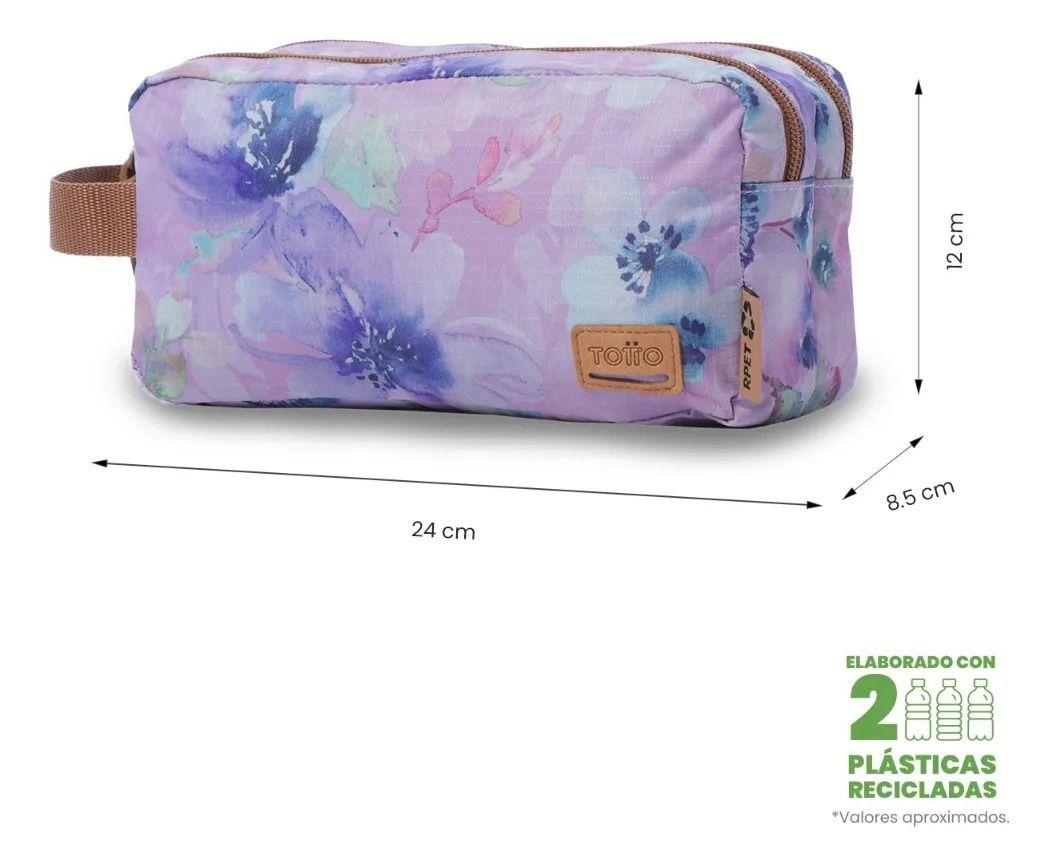 Estuche Totto Mujer Chizal Grande Rosada-1