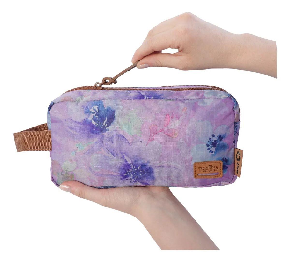 Estuche Totto Mujer Chizal Grande Rosada-2