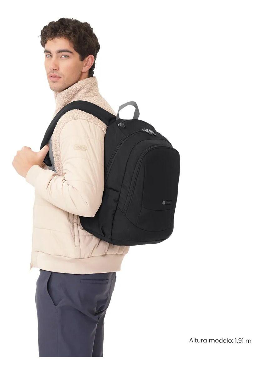 Mochila Universitario  Goctal 3.0 Porta Pc 14  Negro-1