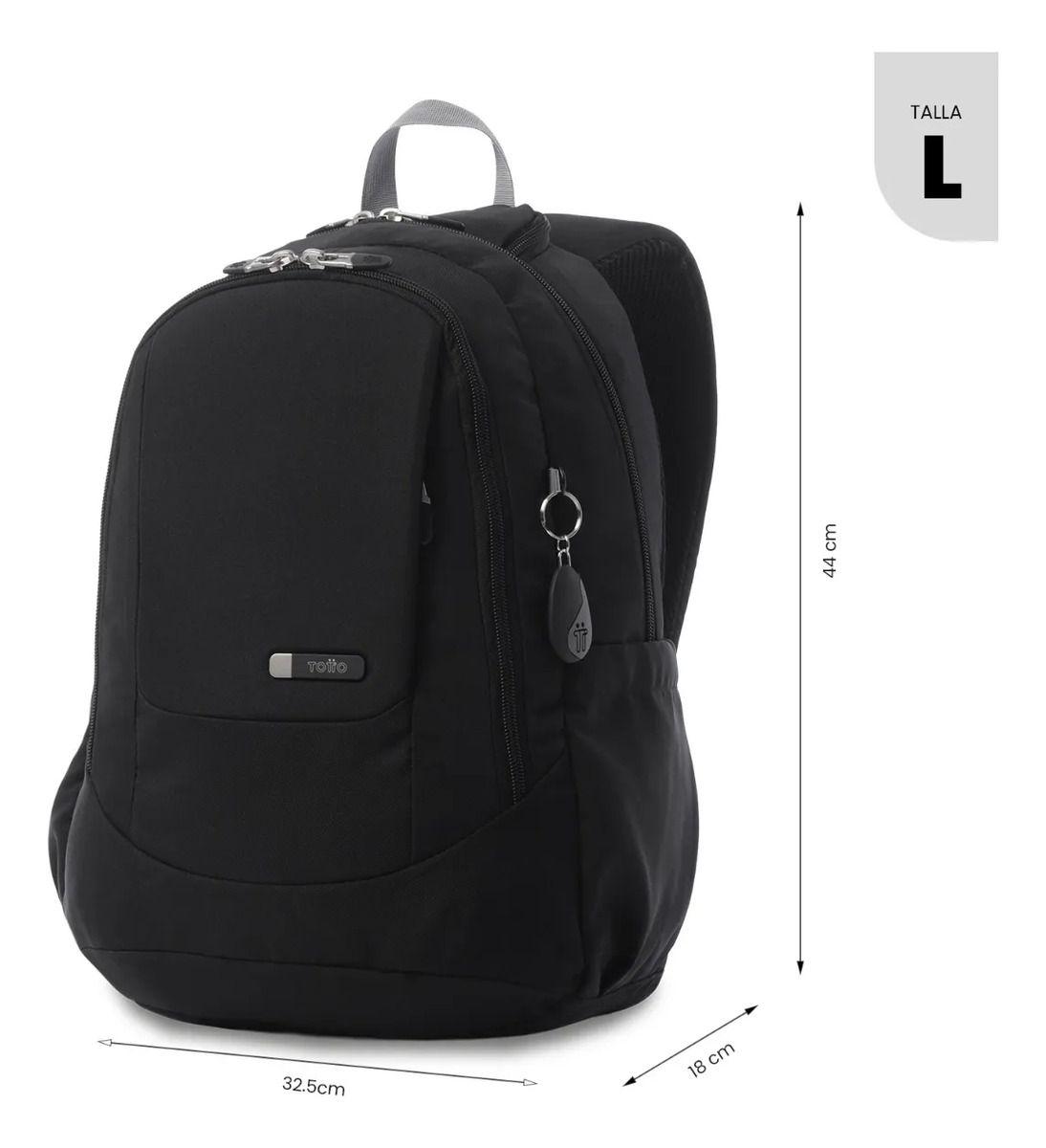 Mochila Universitario  Goctal 3.0 Porta Pc 14  Negro-2