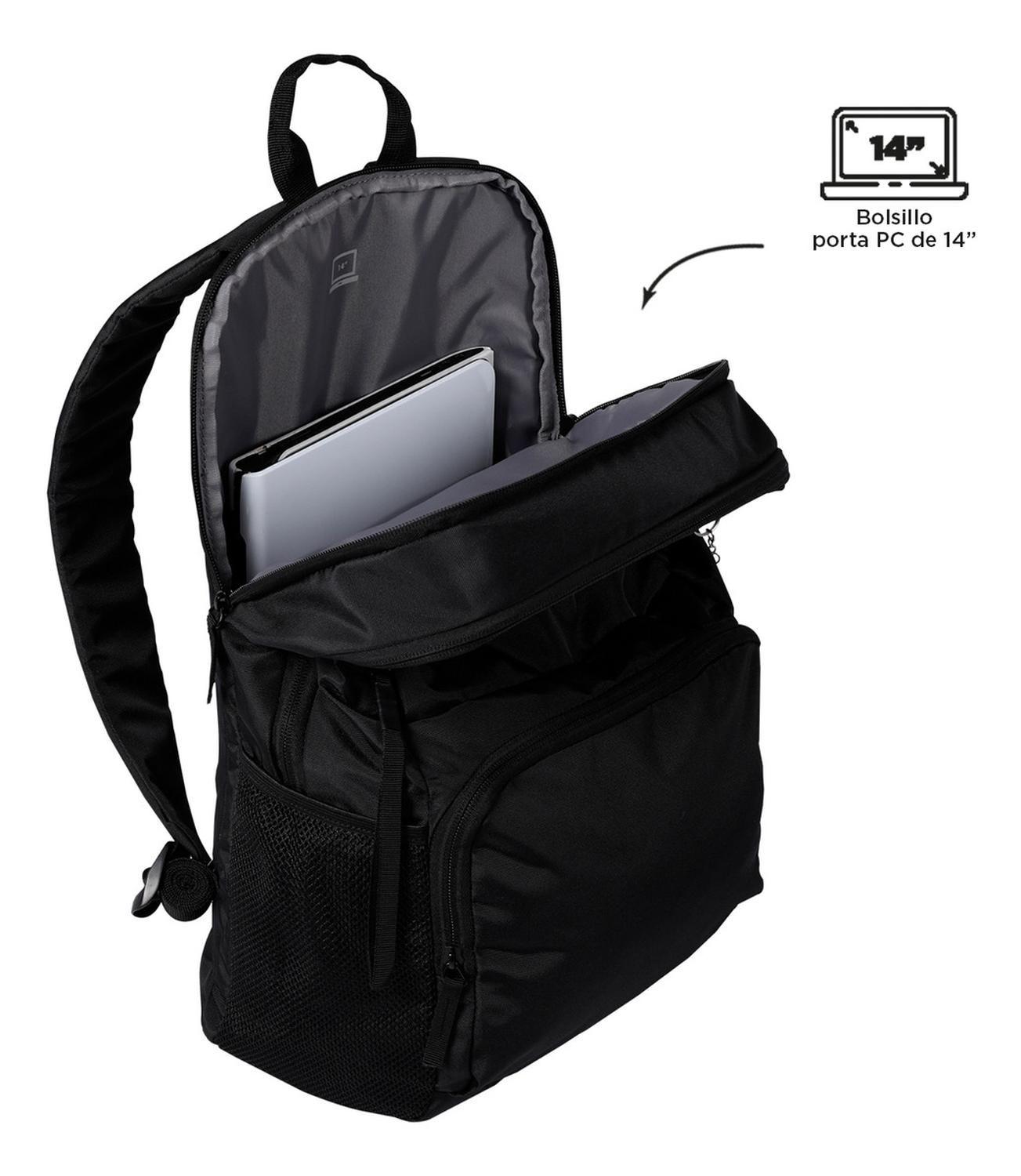 Mochila Unisex Totto Cloud Negro/black-4
