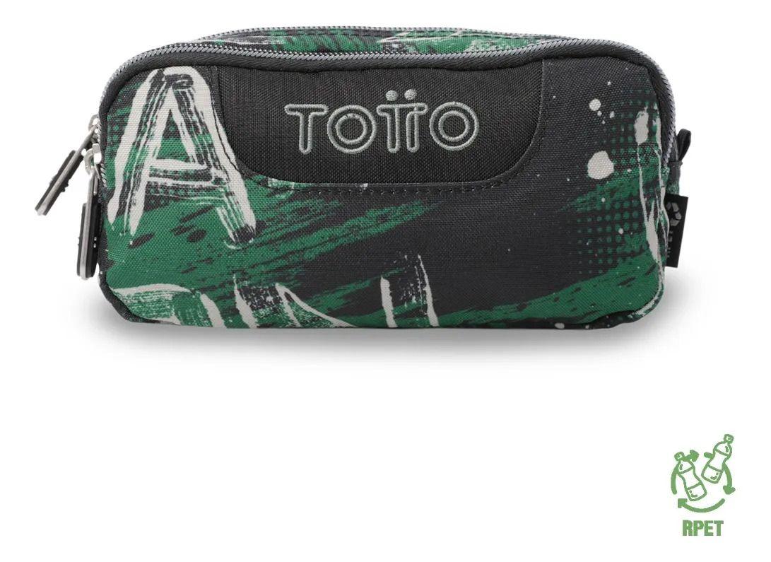 Estuche Escolar Pequeña Para Hombre Sobre Verde-0