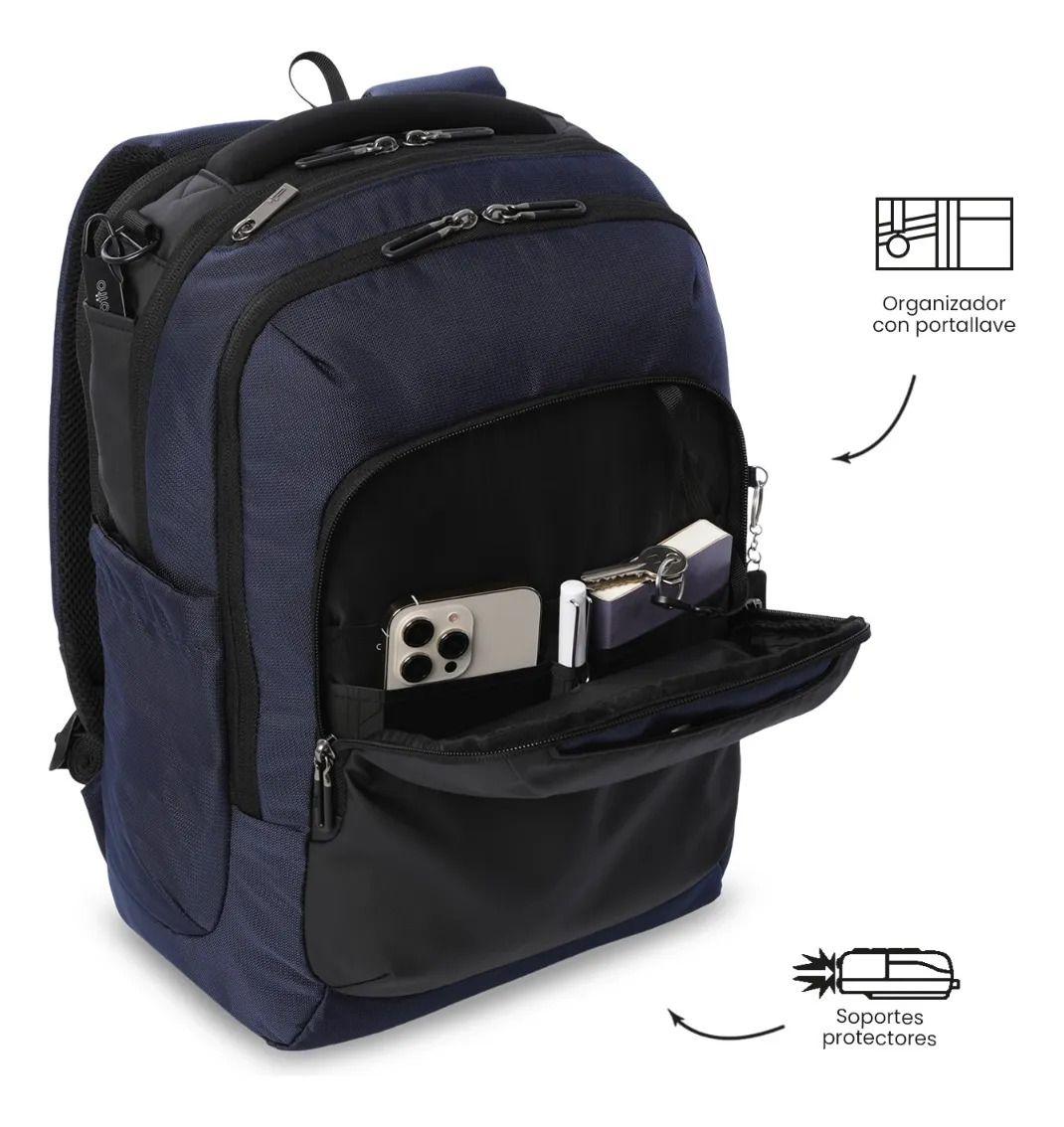Mochila Para Oficina Pc 16  Gtx 3.0 Grande Azul-4