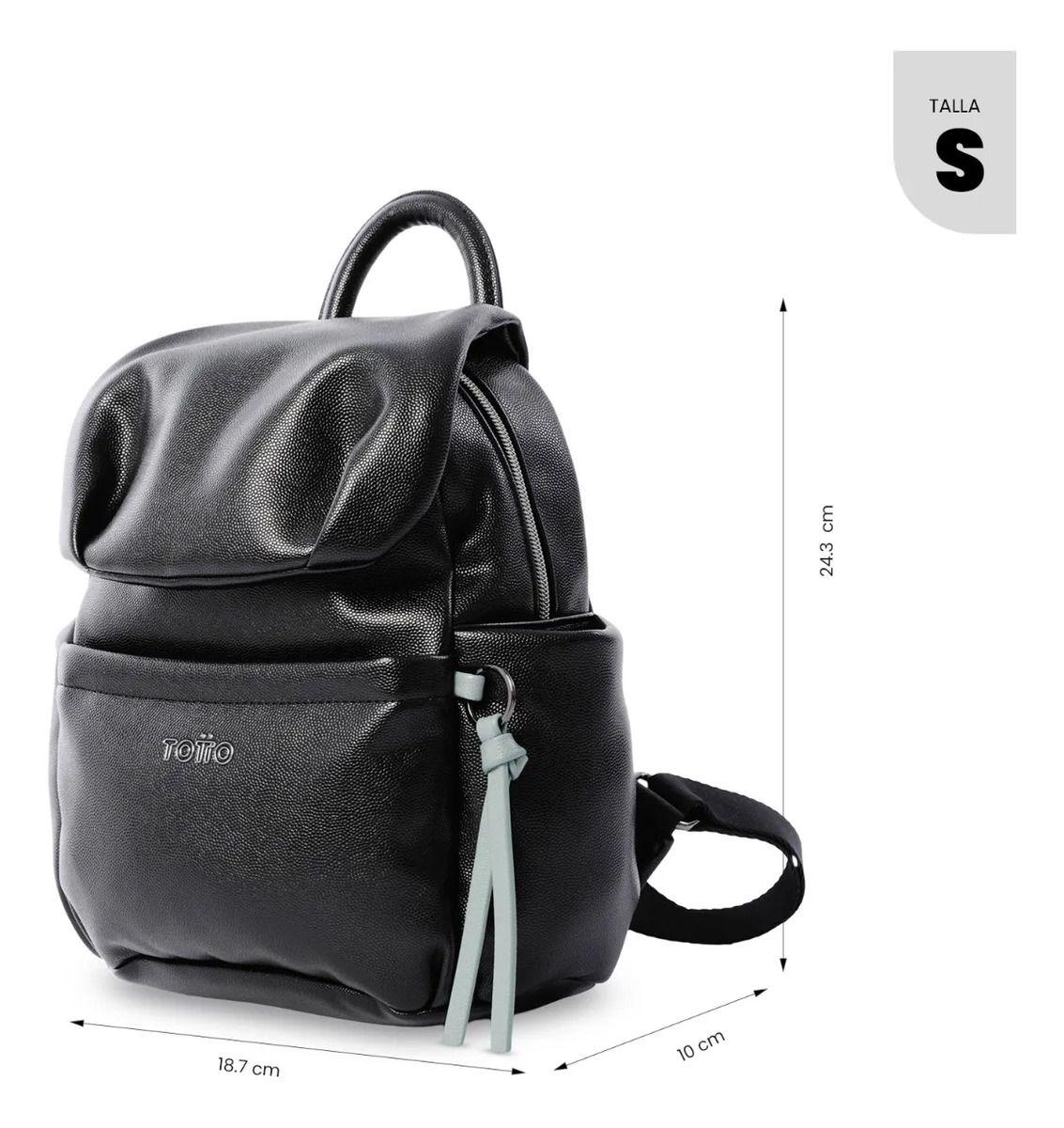 Bolso Pequeño Para Mujer Soul Tipo Mochila Negro/verde-2