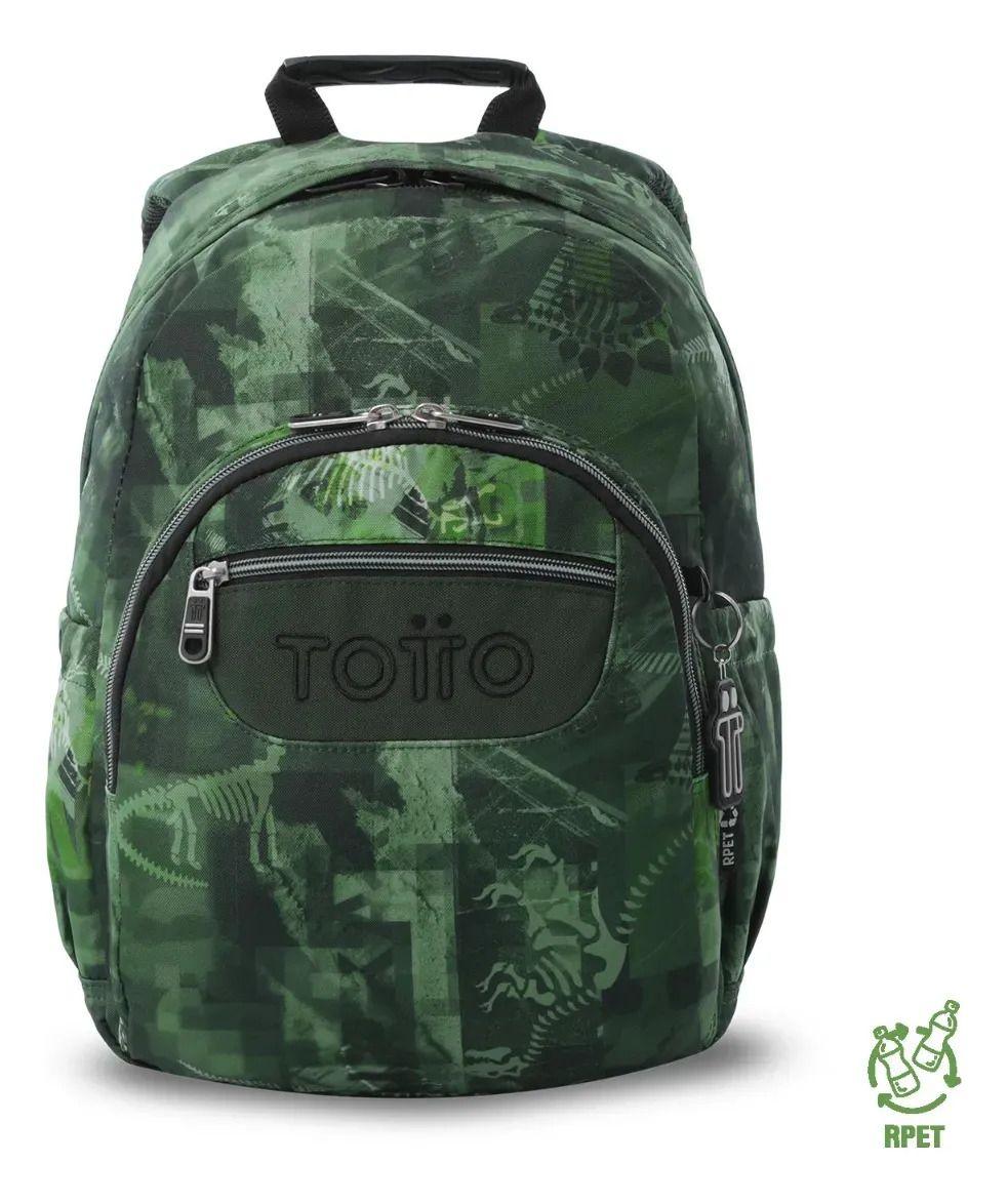 Mochila Juvenil Porta Pc 13  Gommas Verde-0