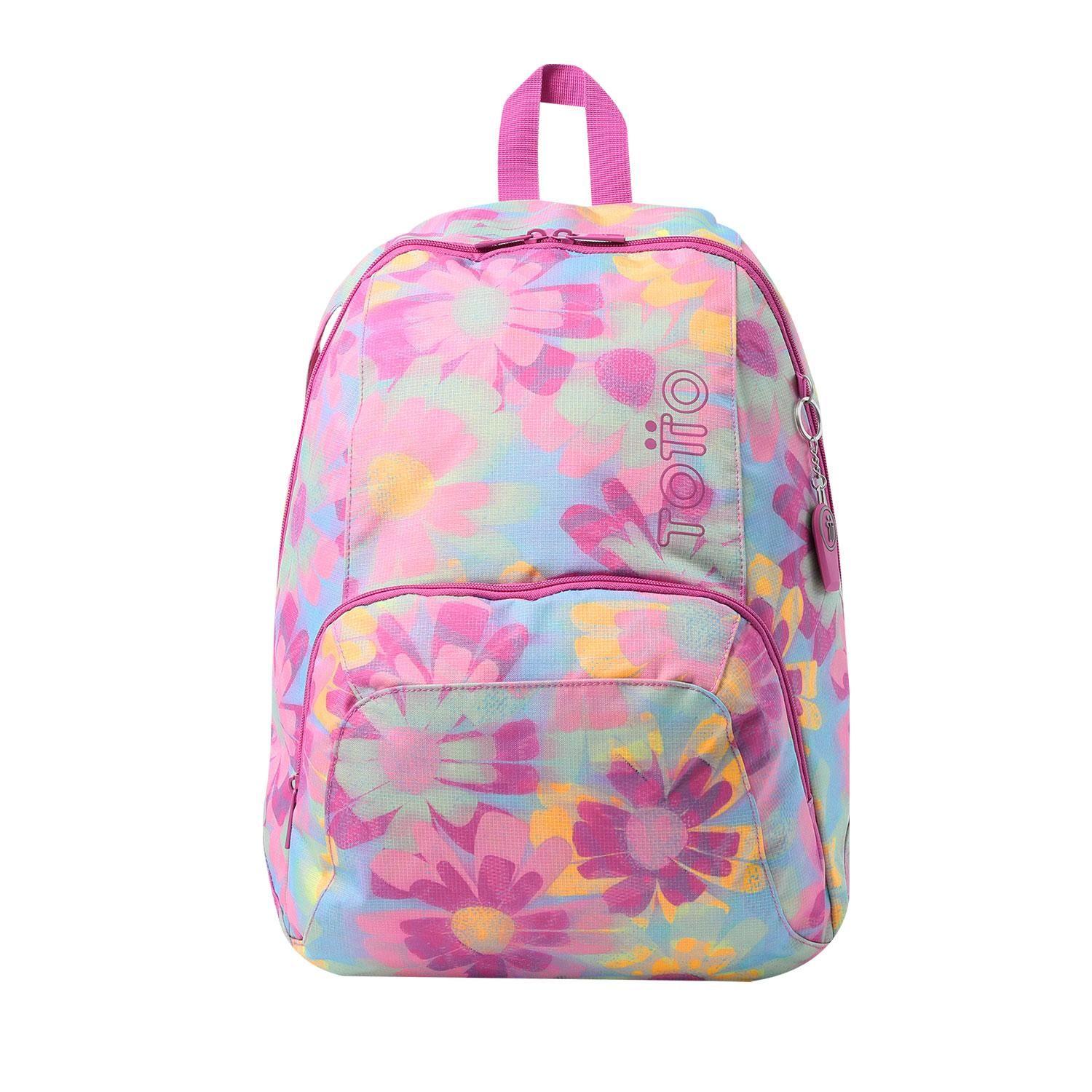 Mochila Urbana Ometto Rosado Mujer-0