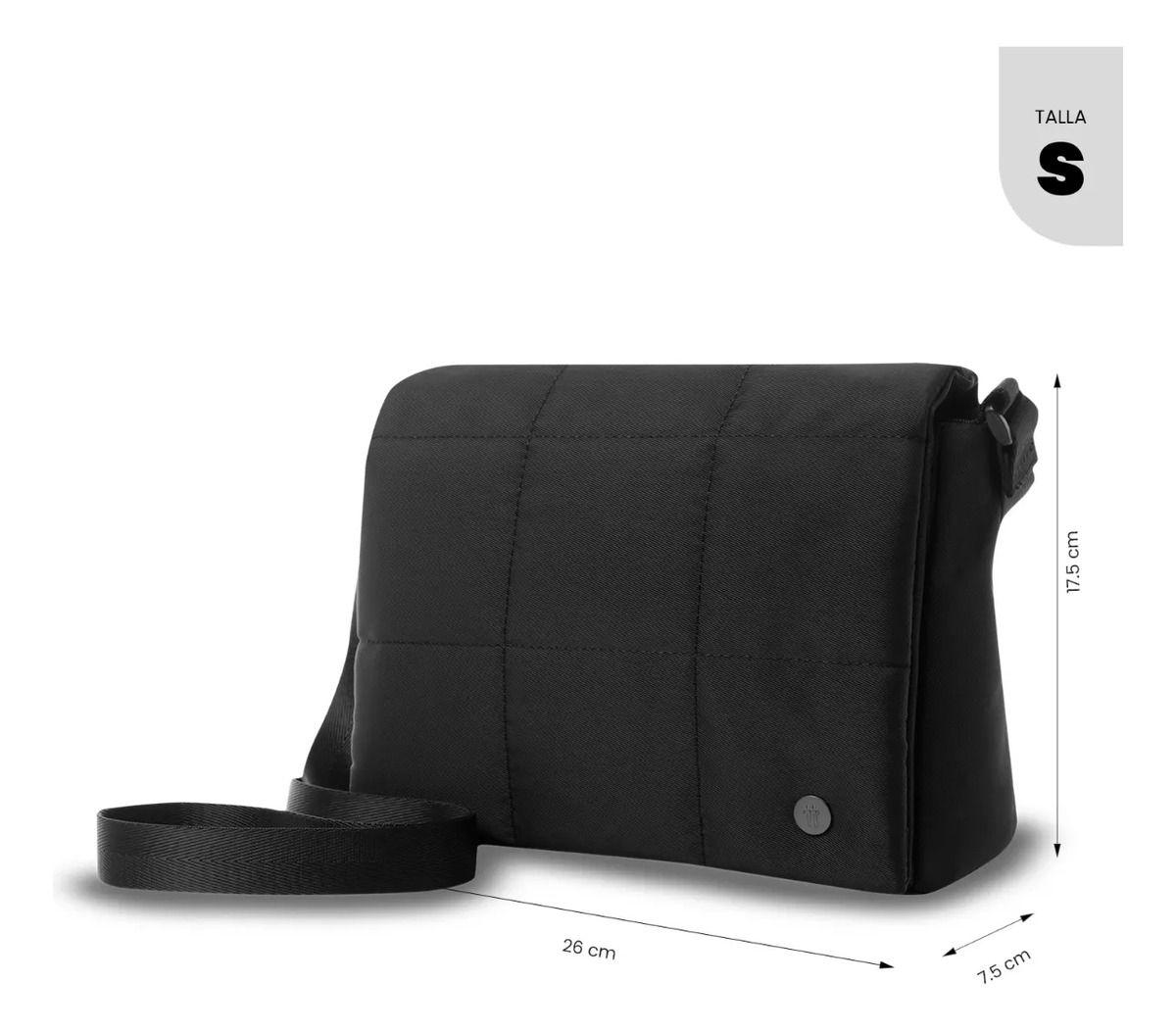 Bolso Para Mujer Freya Tipo Crossbody Pequeño Negro-2