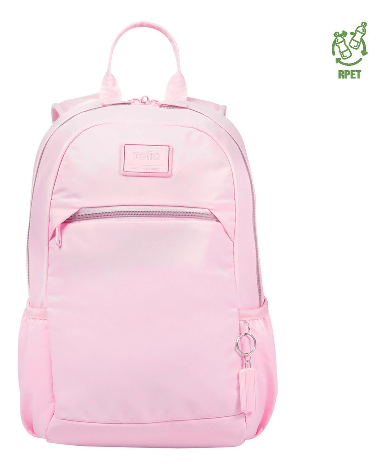Mochila Mujer Totto Tracer 1 Rpet Rosado Cherry Blossom-0