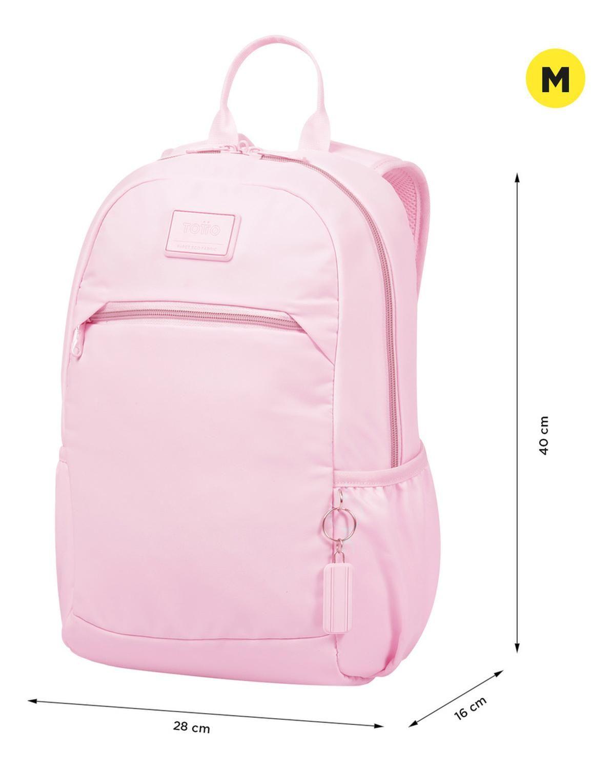 Mochila Mujer Totto Tracer 1 Rpet Rosado Cherry Blossom-2