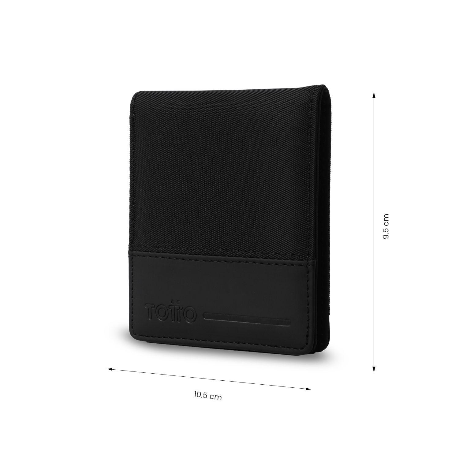 Billetera Hombre Nexus Mediana con RFID Blocker Negra -1