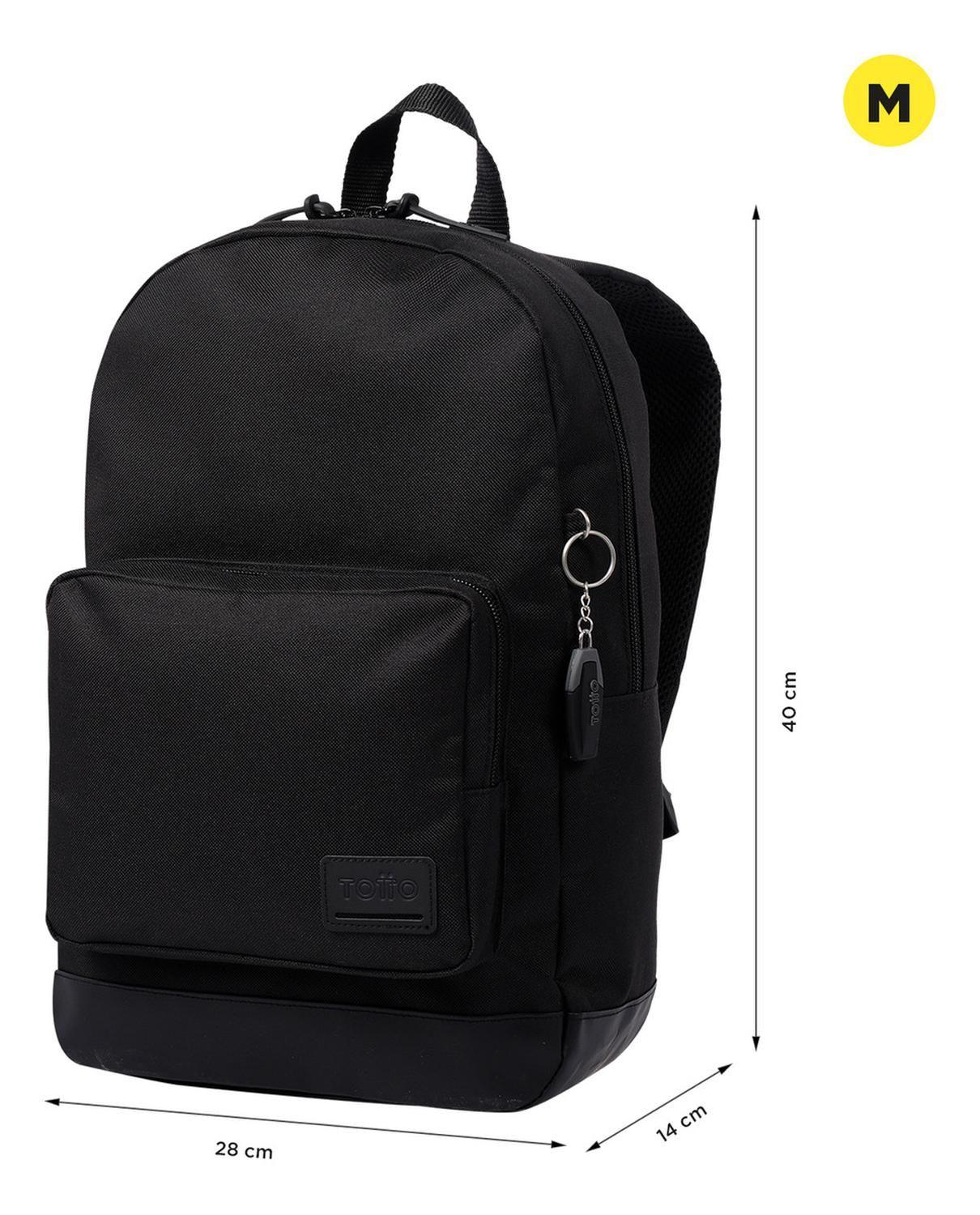 Mochila Unisex Totto Toquito Negro/black-2