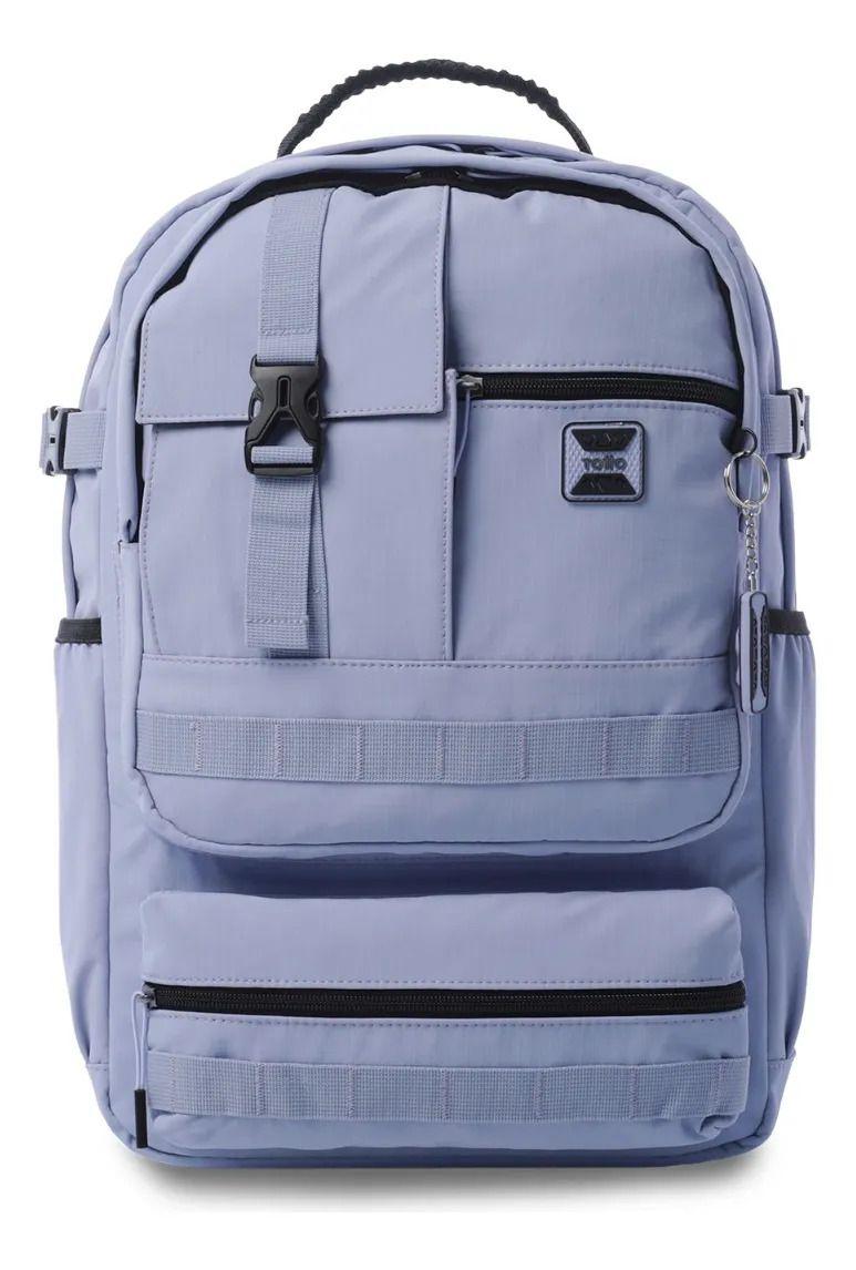 Mochila Universitario  Spa Porta Pc 15.4  Morado-0
