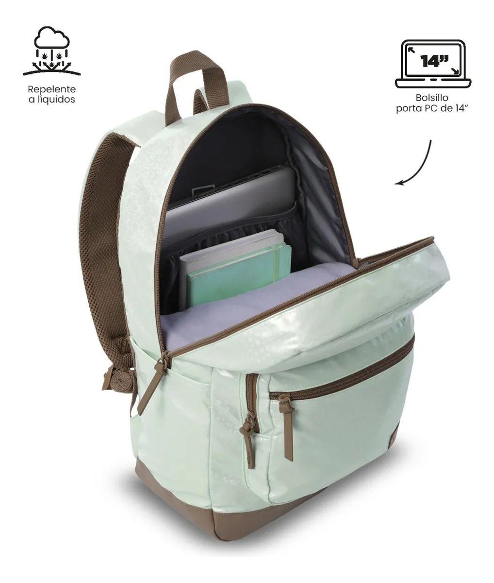 Mochila Universitario  Tocax Porta Pc 14  Azul-4