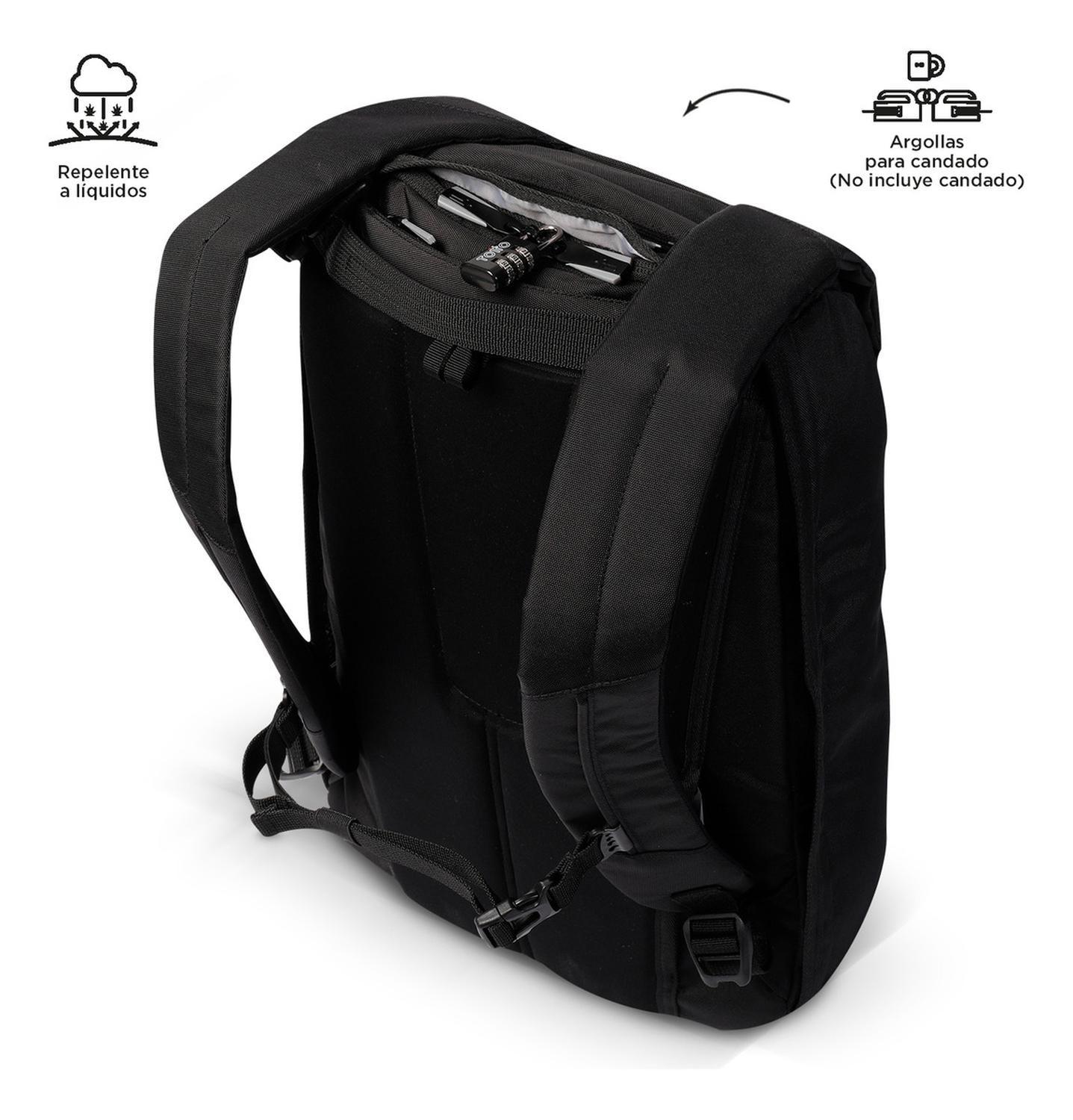 Mochila Hombre Totto Bunker Pack 4.0 Negro/black-5