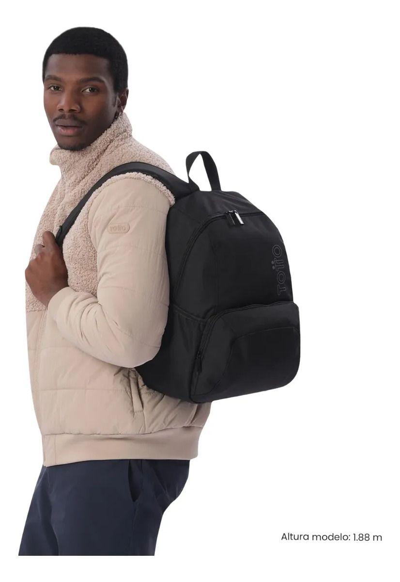 Mochila Universitario Gammato 2.0 Porta Pc 13  Negro-1