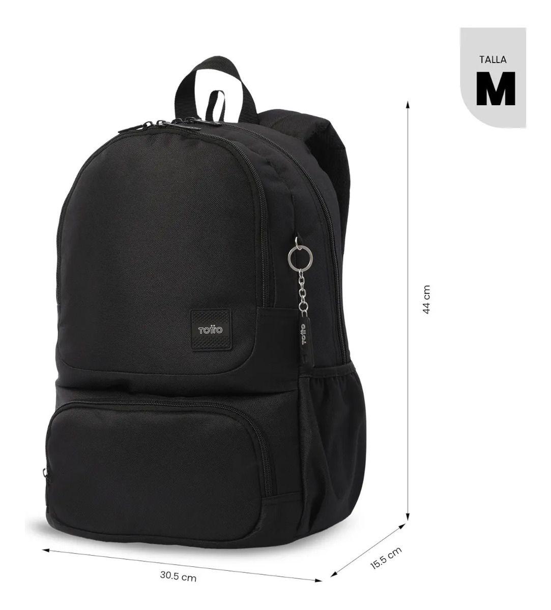 Mochila Universitario  Raly Negro-2