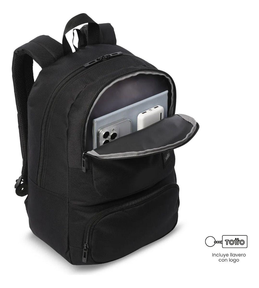 Mochila Universitario  Raly Negro-5