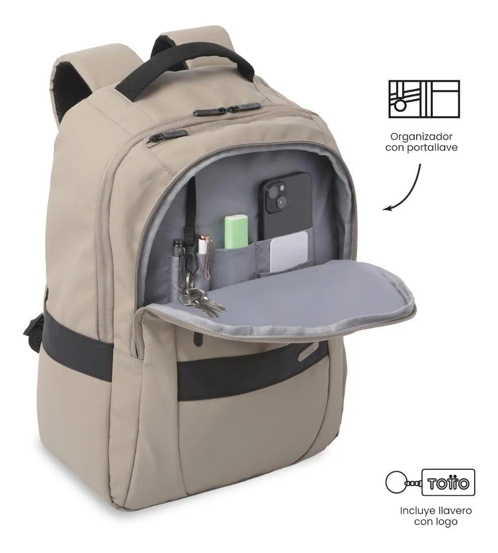Mochila Para Oficina Pc 16  Wivetto 2.0 Mediano Café-5