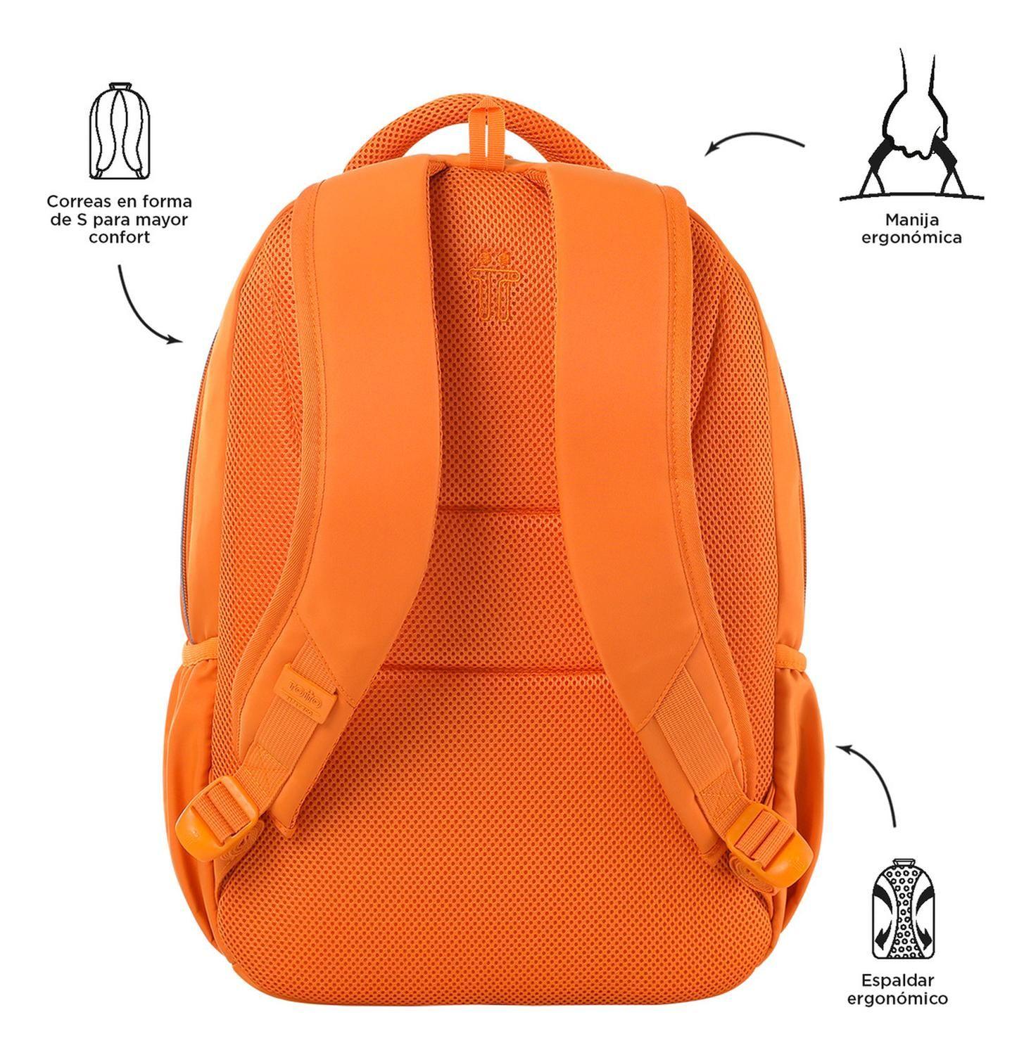 Mochila Hombre Totto Tracer 4 Rpet Naranja Amberglow-3