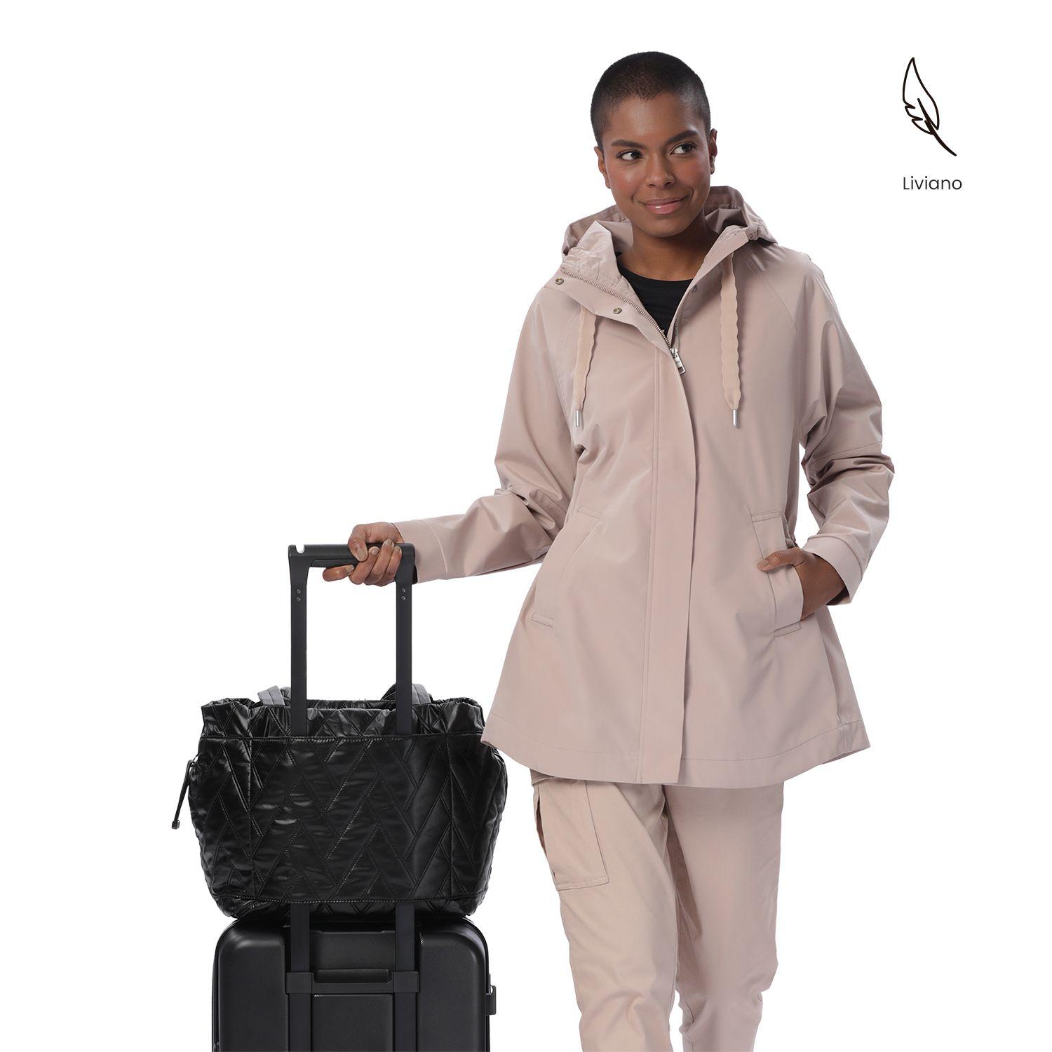 Shopping Bag Mediano para Mujer Savanha Negro-5