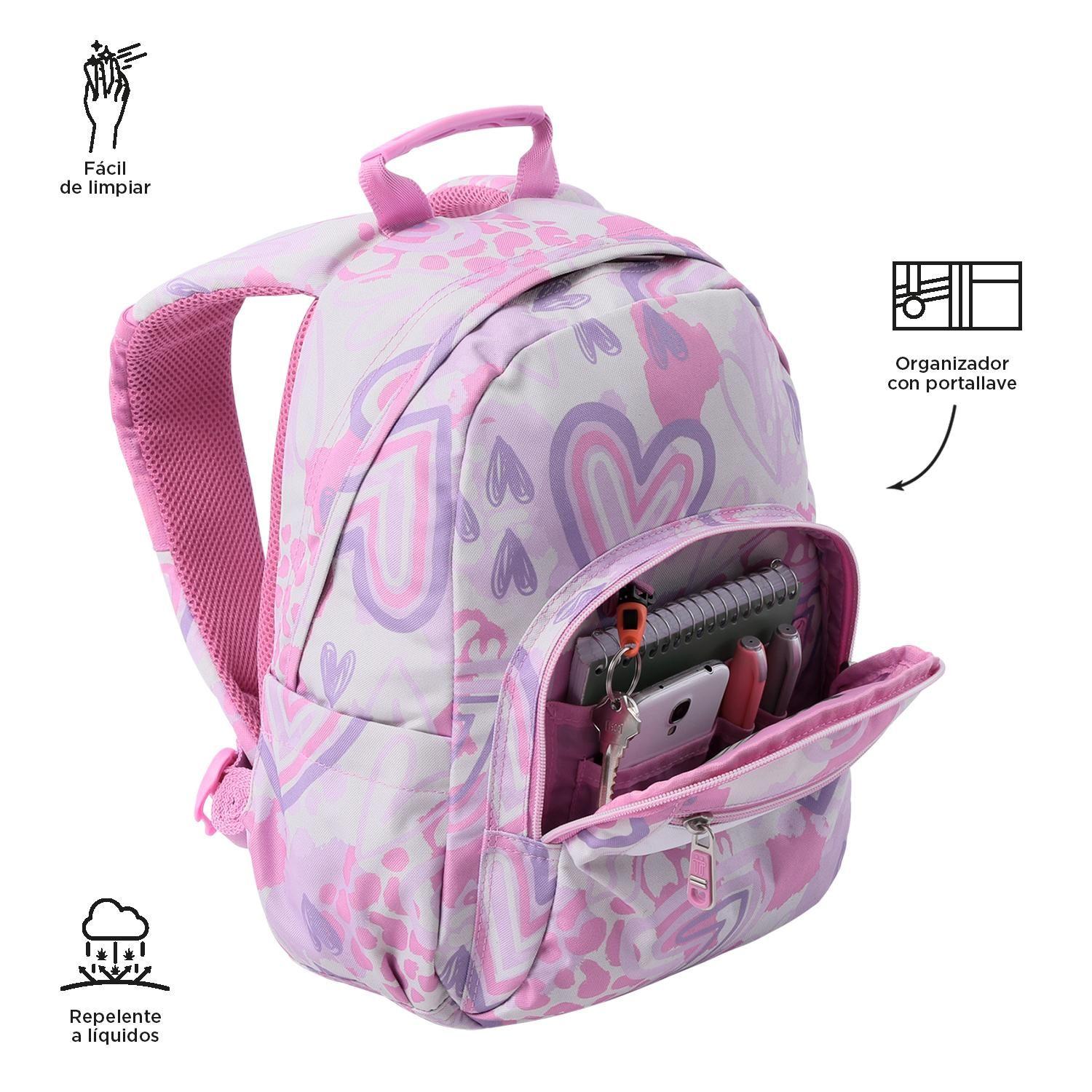 Mochila Escolar Tempera Amalia-5