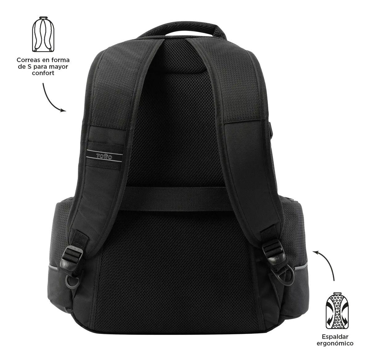 Mochila Notebook 15.4  Mochila Polixan 2.0 Hombre Totto-3