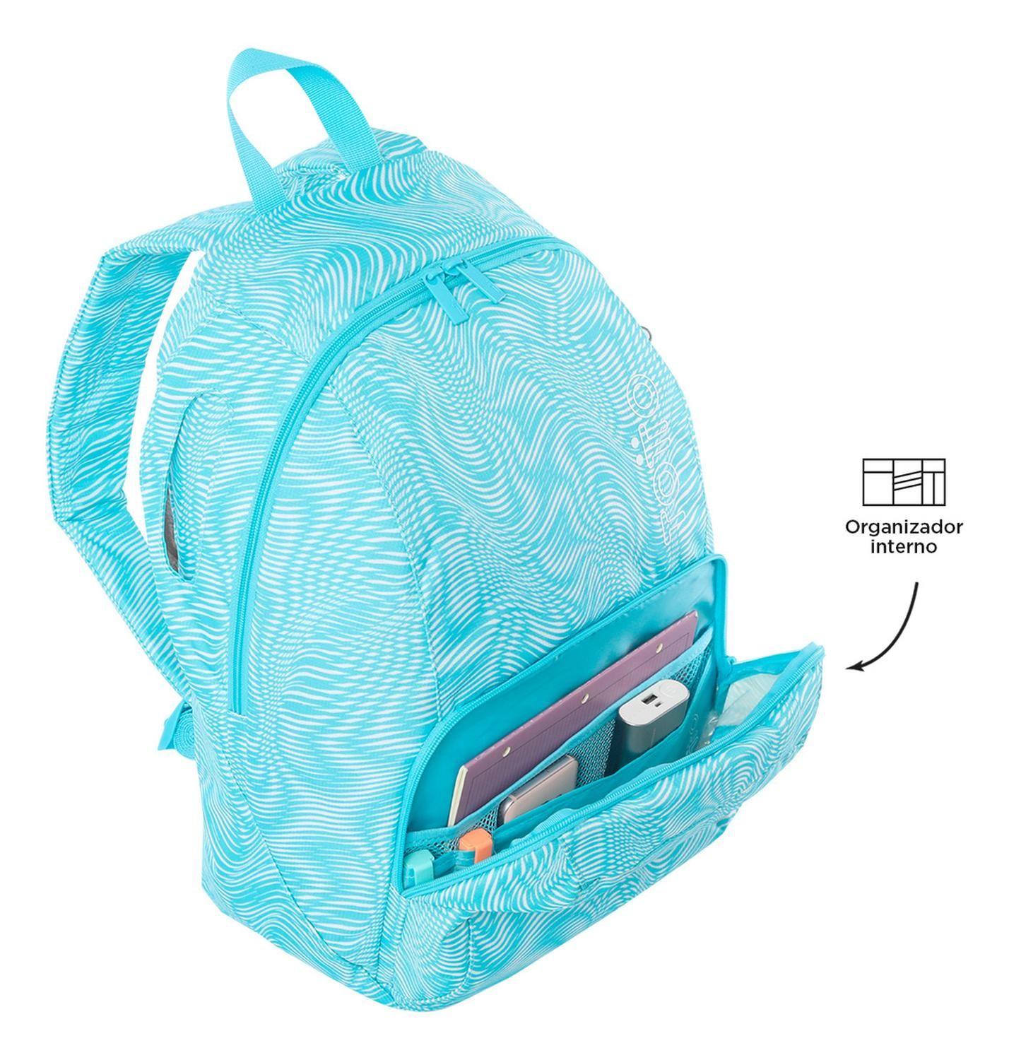 Mochila Mujer Totto Ometto Azul Acuaty-5