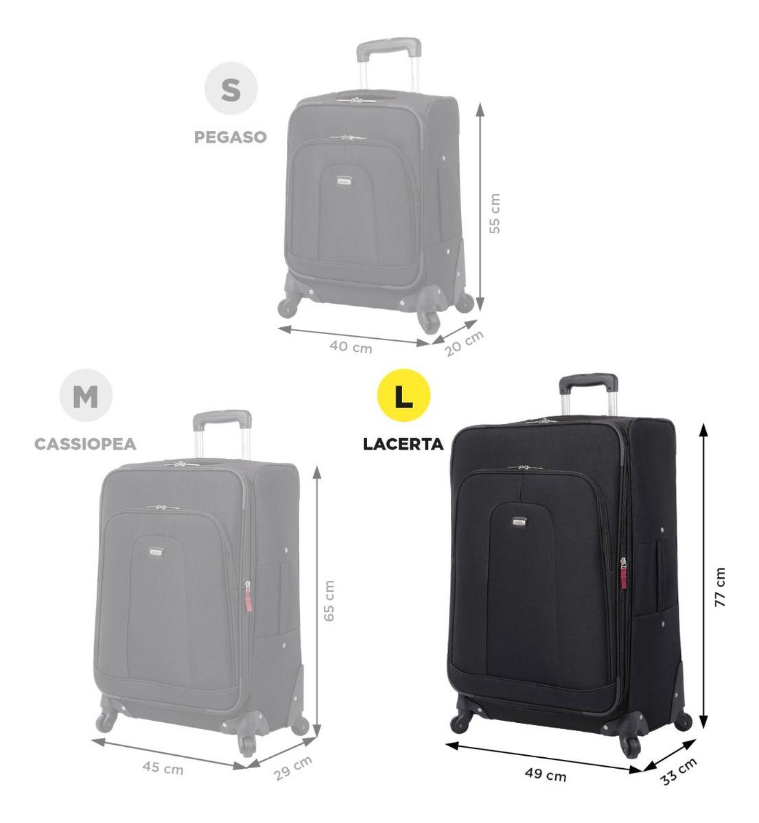 Totto Maleta Viaje 23 Kg Equipaje Grande Ruedas 360 Adm003-2