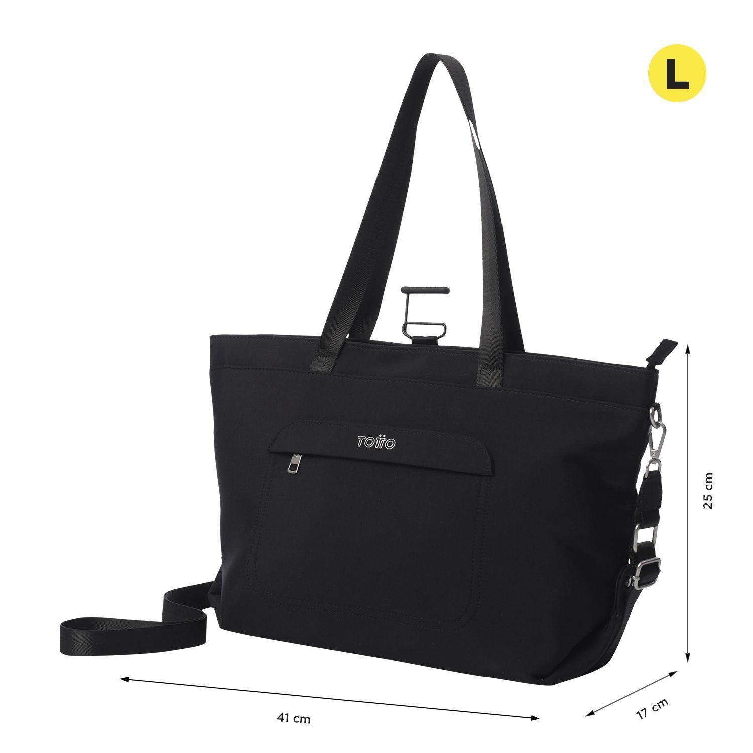 Bolso Mujer Madrid Notebook 16" Negro Totto-2