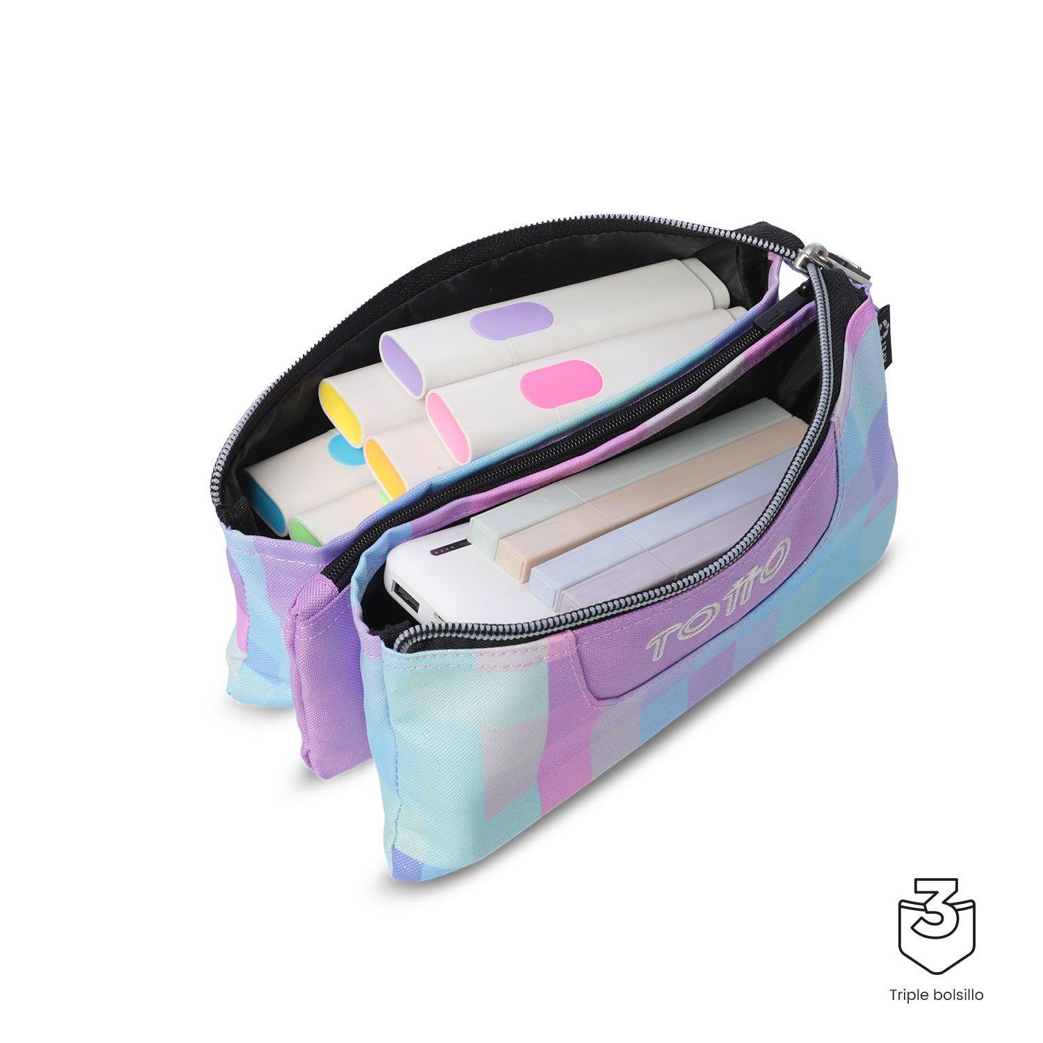 Estuche Multiuso Tablero Glitter Pequeña Mujer-3