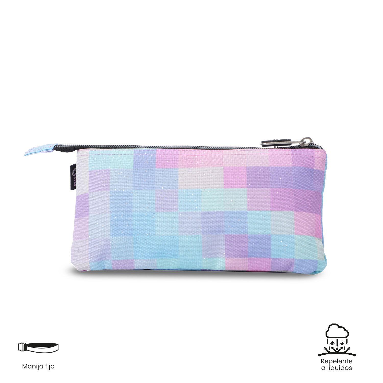 Estuche Multiuso Tablero Glitter Pequeña Mujer-4