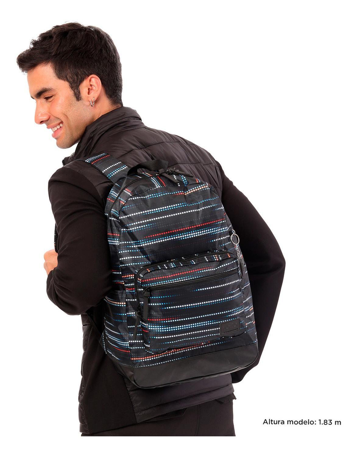 Mochila Hombre Totto Tocax Negro Elof Black-1