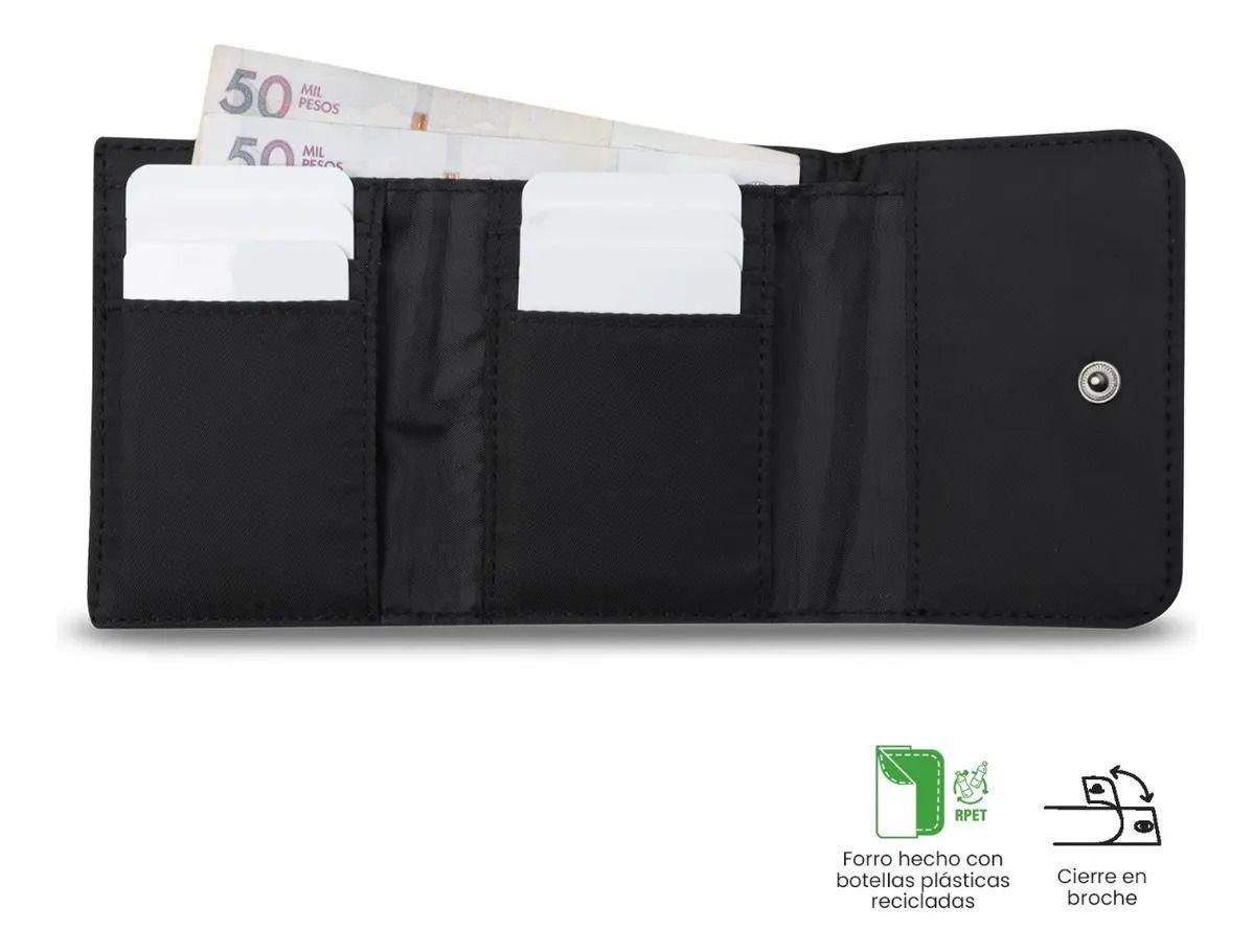 Billetera Totto Roxanne Rfid Blocker Negro-3