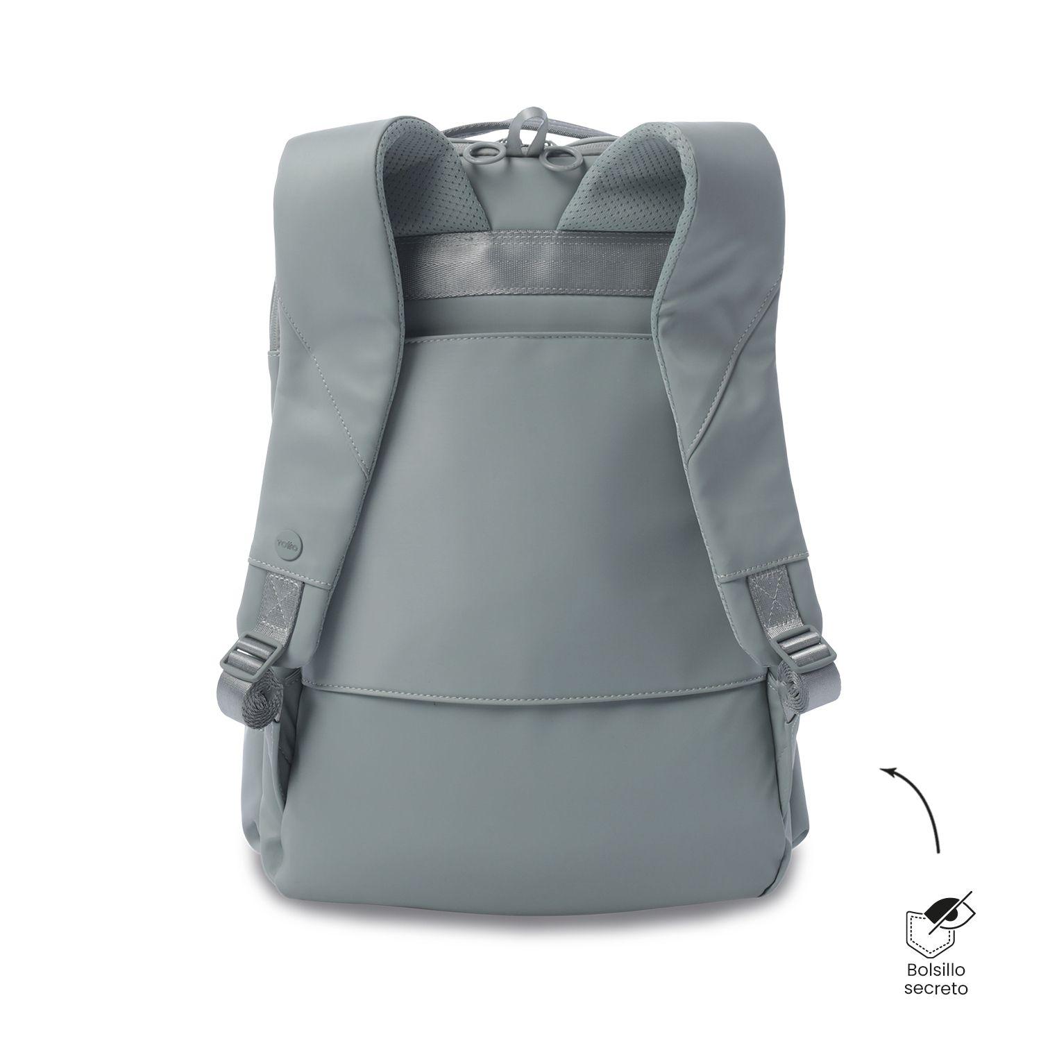 Mochila Ejecutivo Porta PC 16" Laila Verde Mujer-3