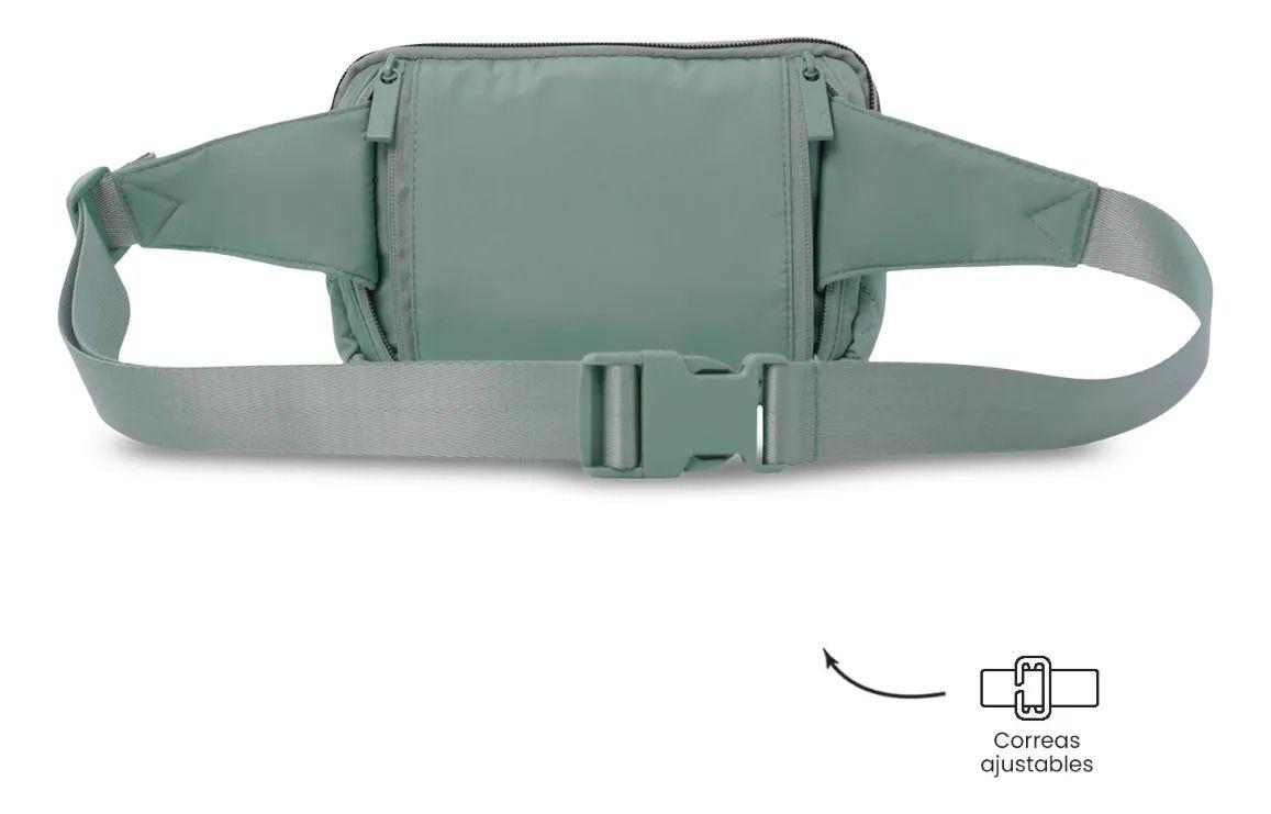 Bolso Para Mujer 2 En 1 Funty 3.0 Quilted Pequeño Verde-4