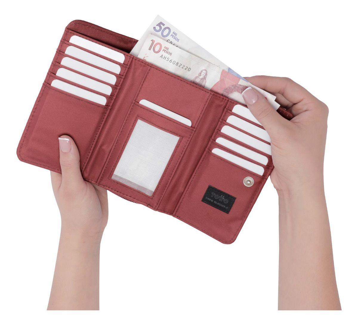 Totto Billetera Tarjetero RFID Segura y Versatil23-4