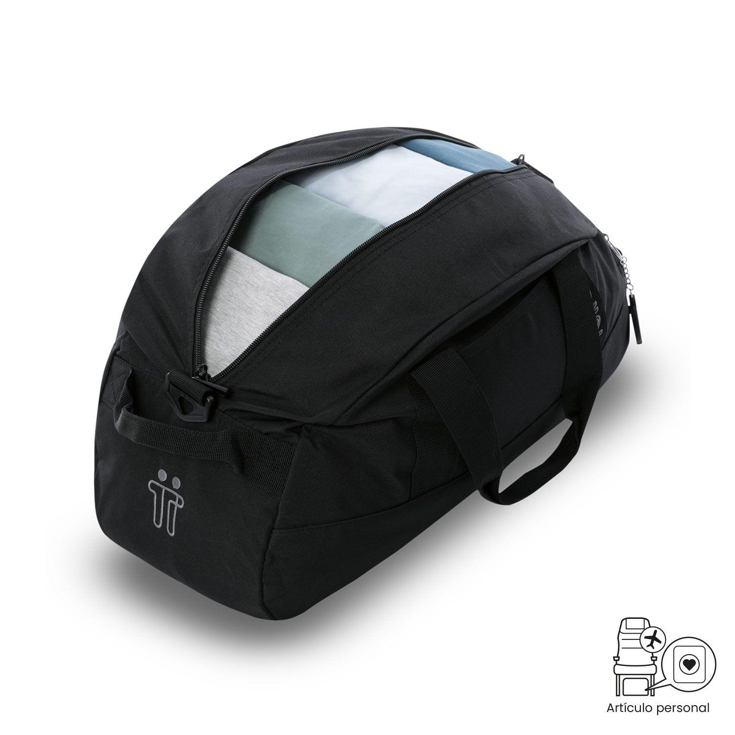 Bolso deportivo Active pequeño Negro Totto-4