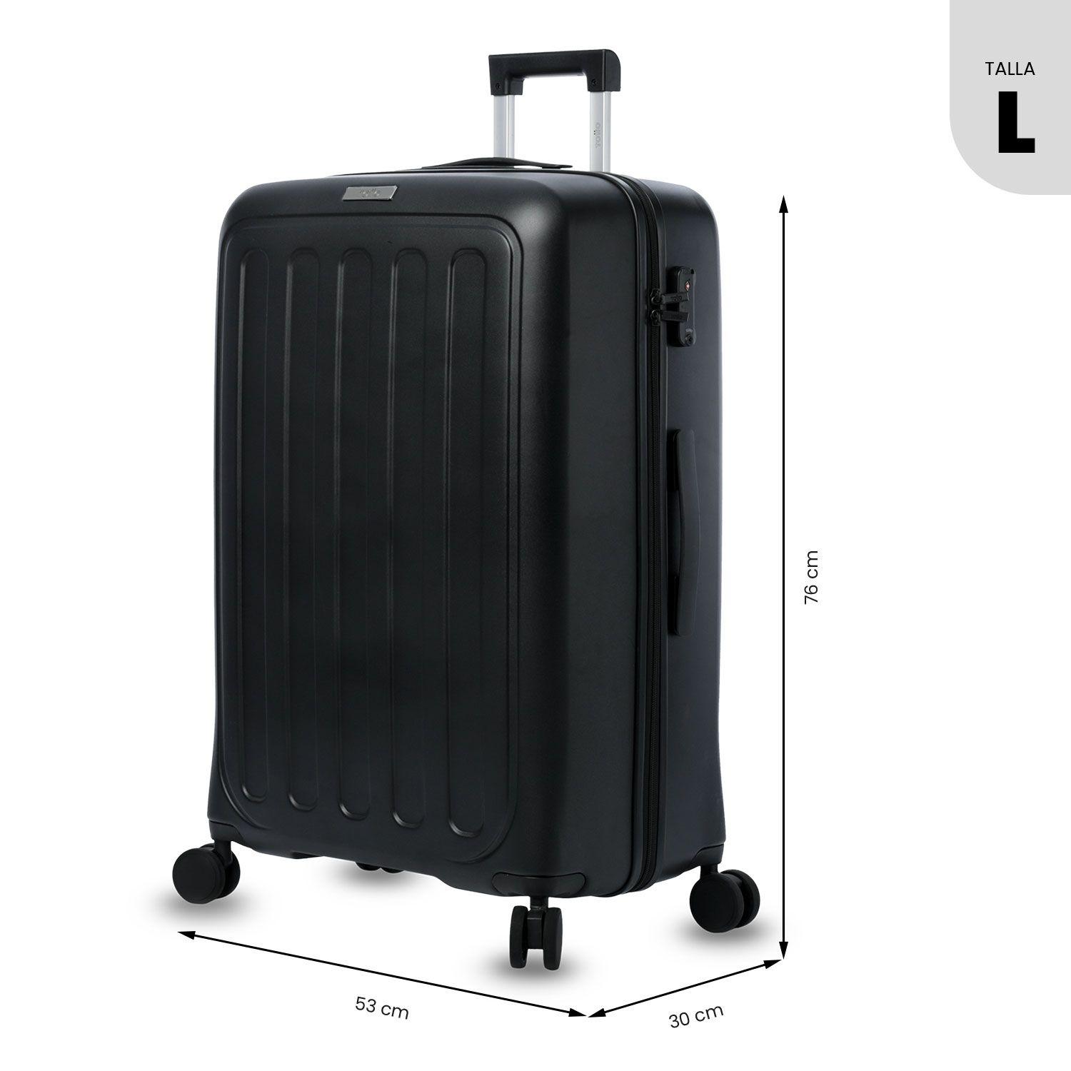 Maleta de Viaje 23 Kg 360 Kaland Bodega Negra Totto-2