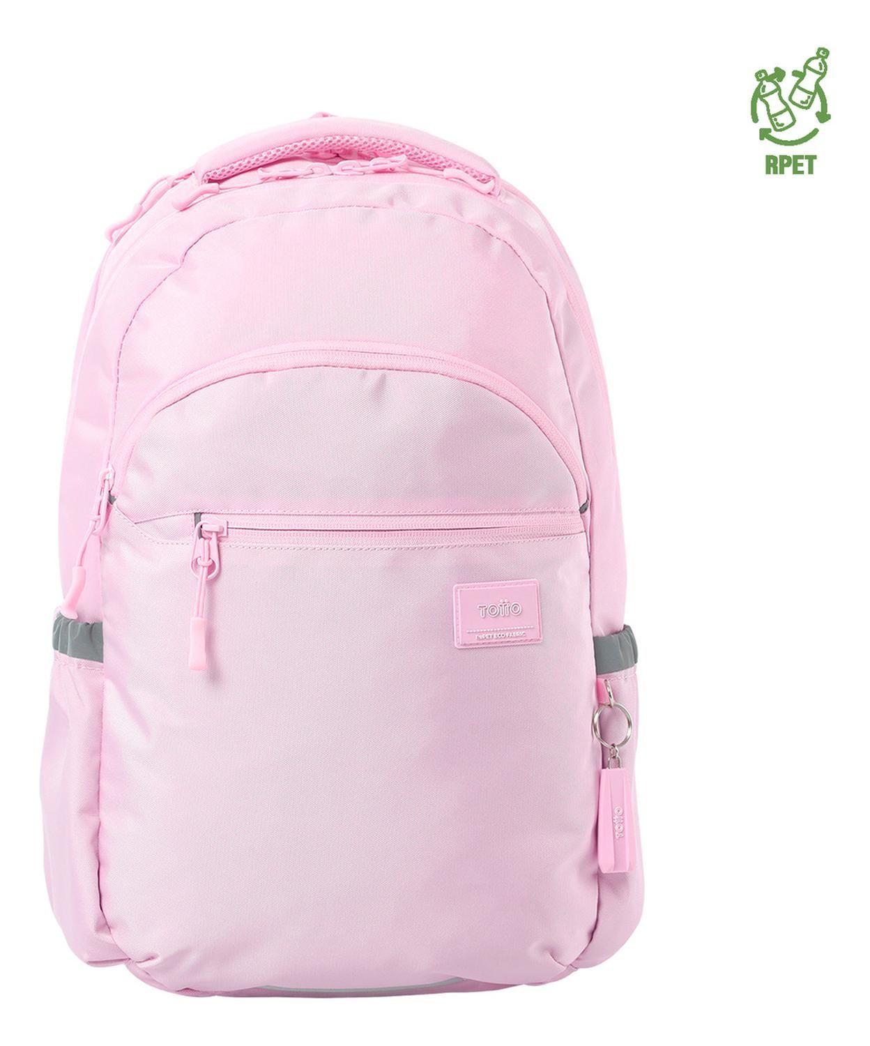 Mochila Ejecutiva Mujer Totto Indo Rosado Cherry Blossom-0