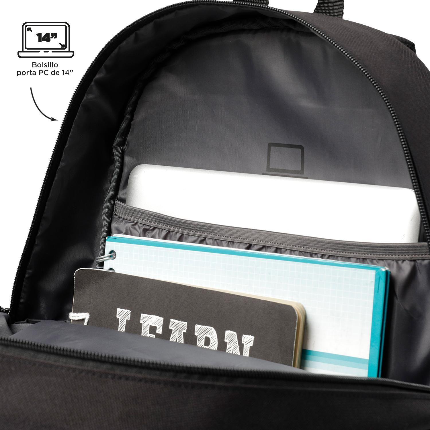 Mochila Urbana Porta Notebook Notebook Tocax Negro-2