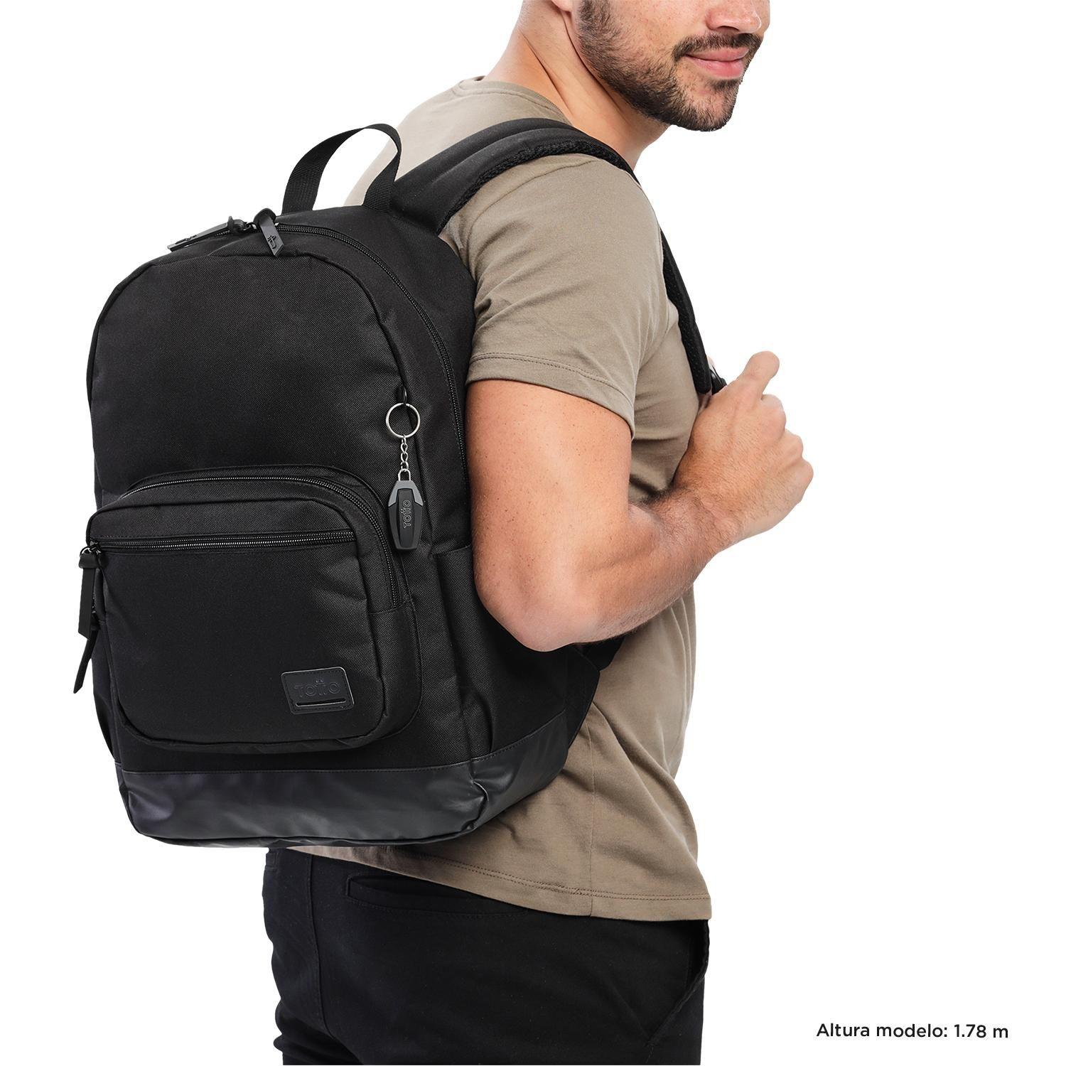Mochila Urbana Porta Notebook Notebook Tocax Negro-5